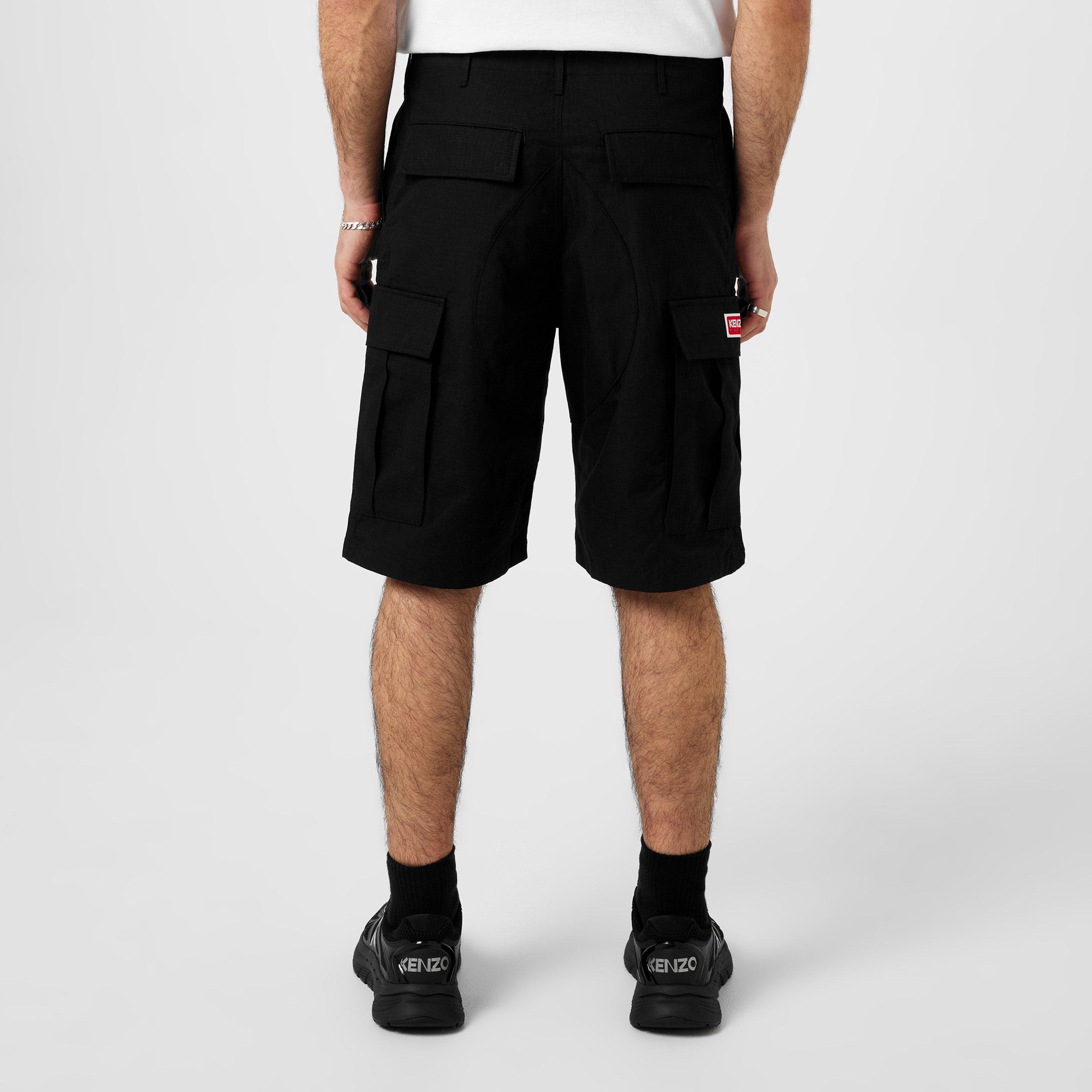Black - Kenzo - Men's Bermuda Chino Shorts - 3