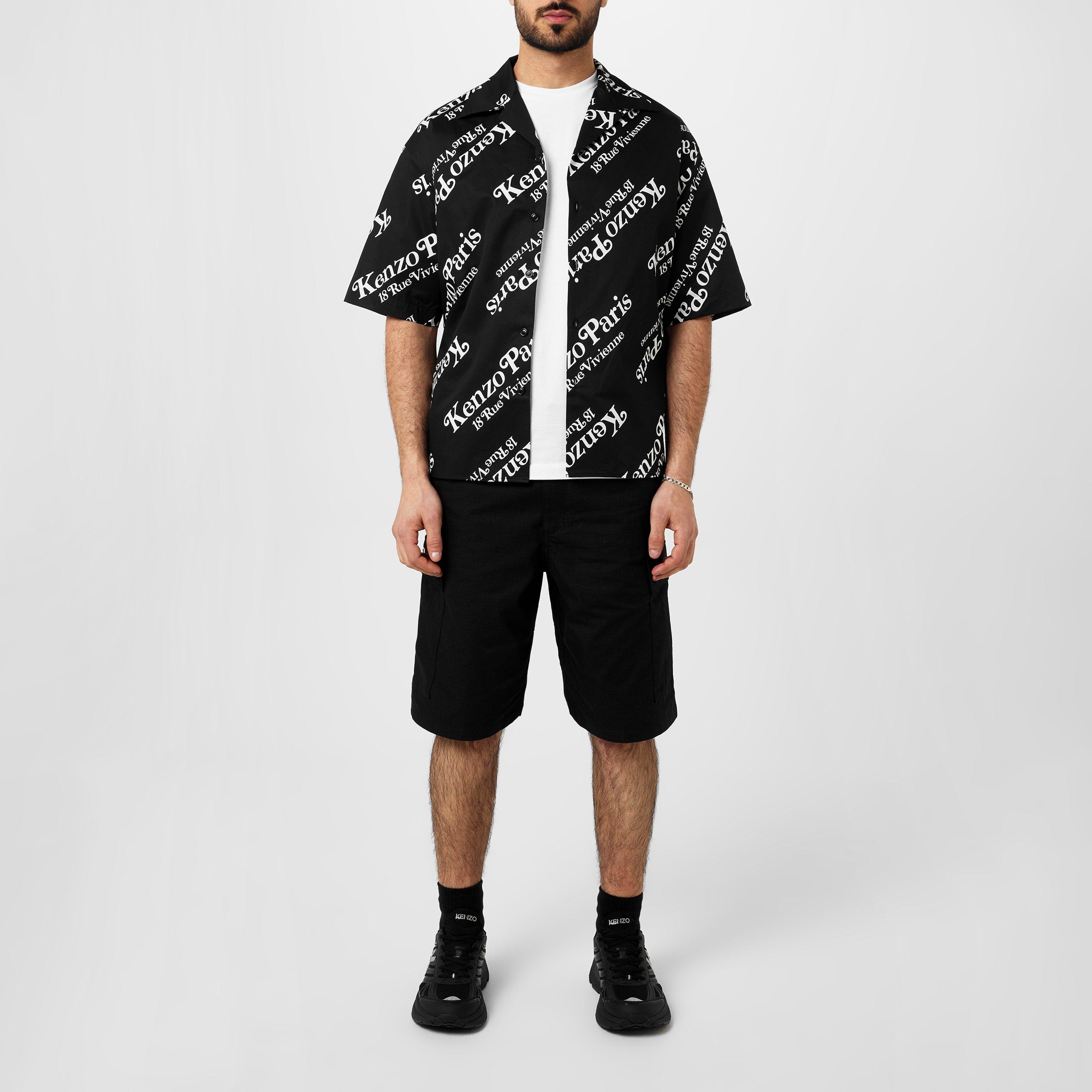 Black - Kenzo - Men's Bermuda Chino Shorts - 4