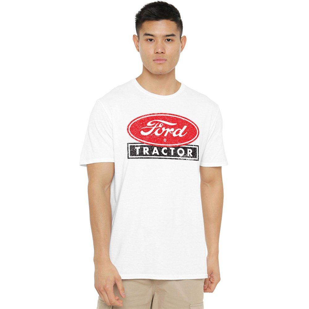 White - Ford - Ford Tractor T-Shirt White - 1