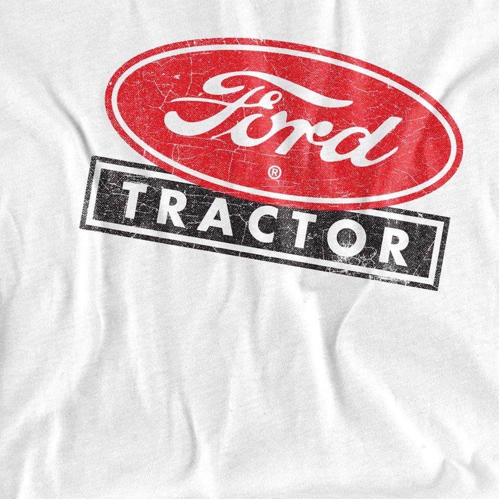 White - Ford - Ford Tractor T-Shirt White - 2