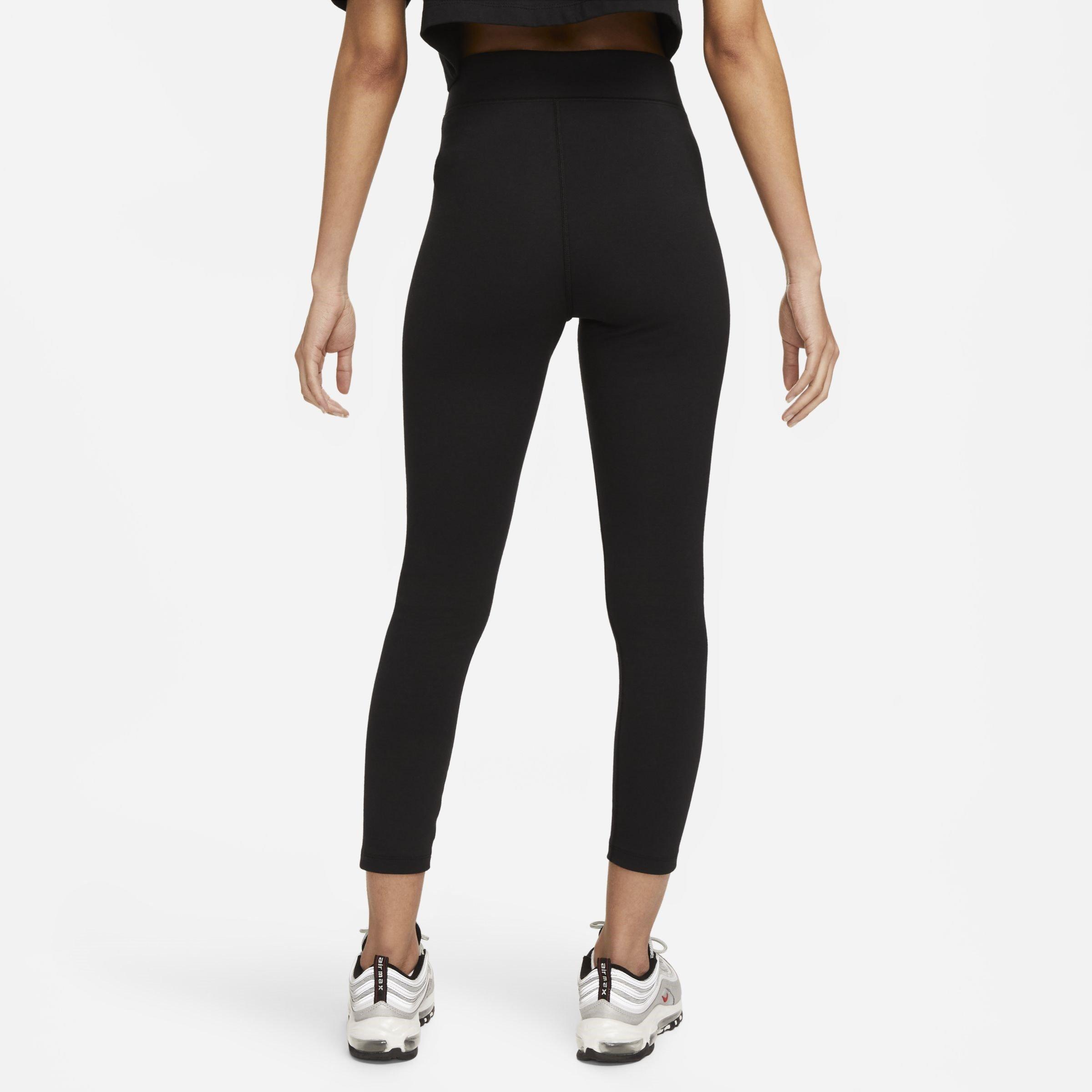 Schwarz - Nike - Sportswear Classic Women's High-Waisted 7/8 Leggings - 2