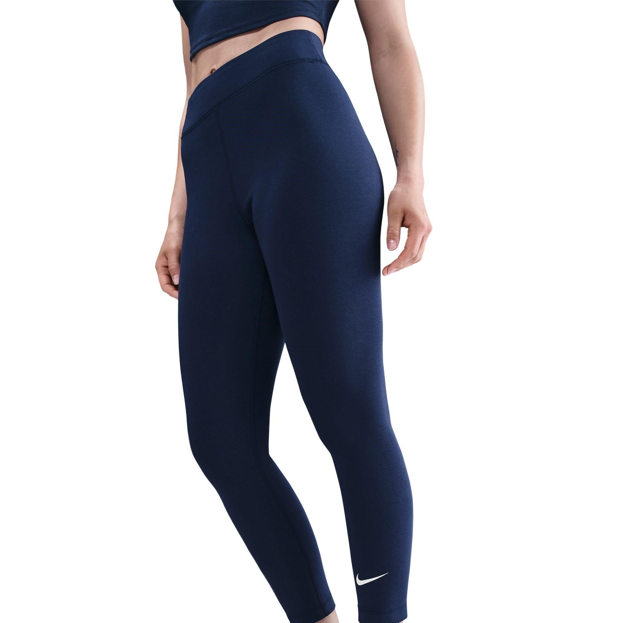 Nike Women's Sportswear Classic High-Waisted 7/8 Leggings - Midnight Navy - 8 (XS)