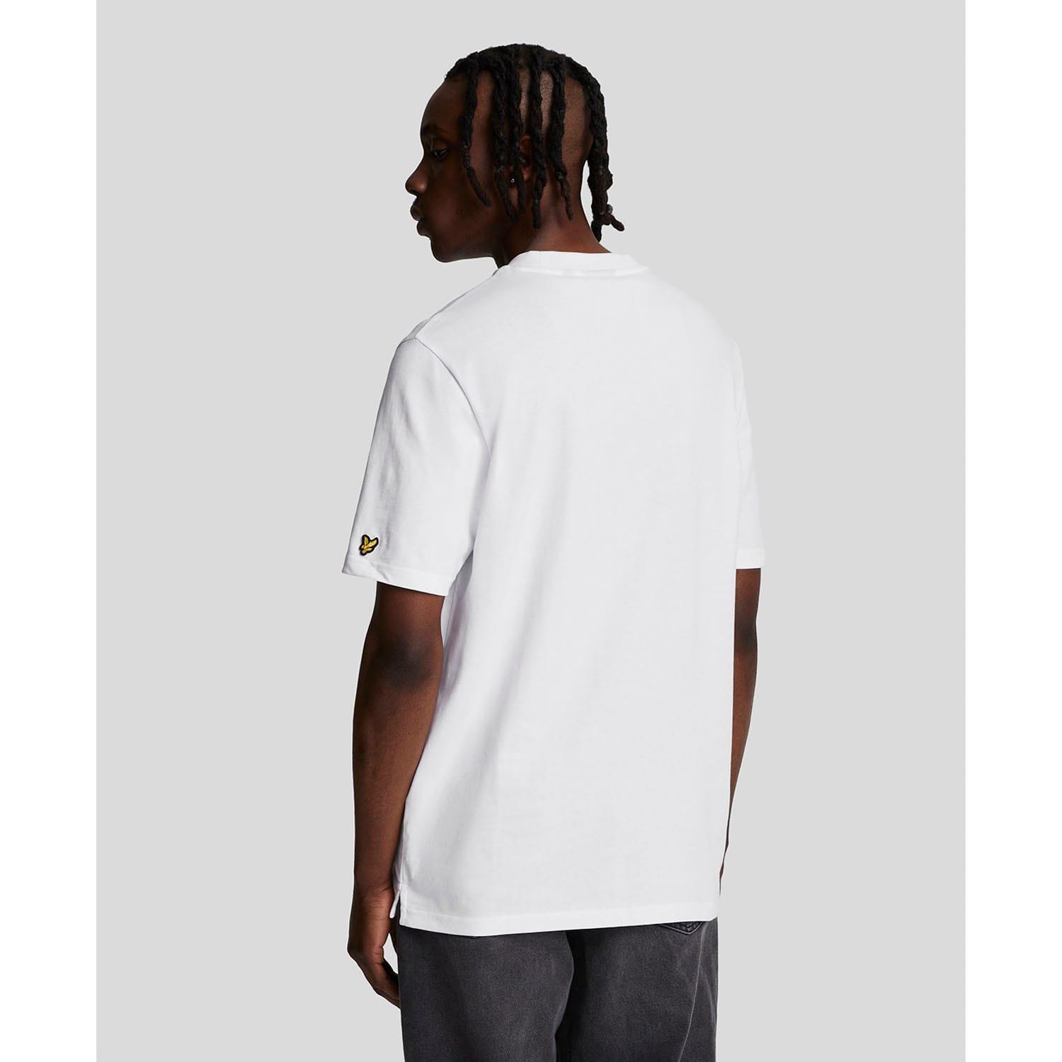 White - Lyle and Scott - Stamp T-Shirt - 3