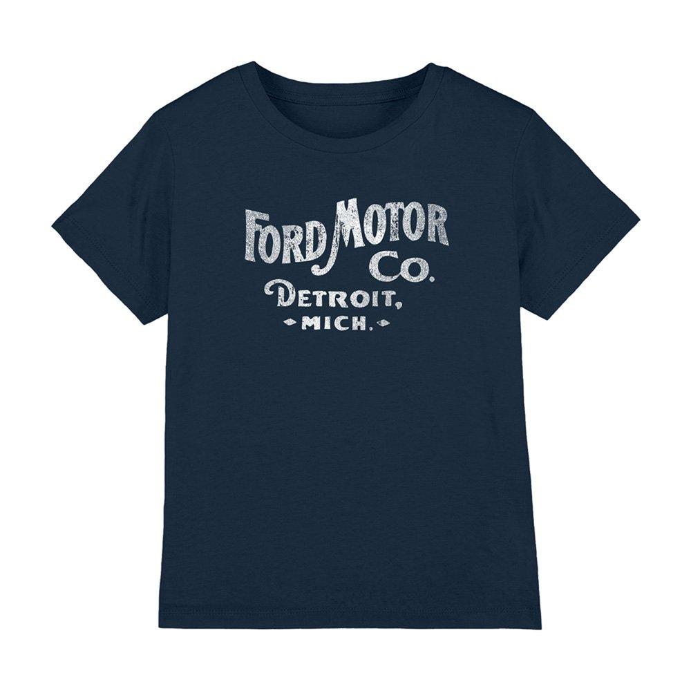 Navy - Ford - Ford Motor Co Kids T-Shirt Navy - 1
