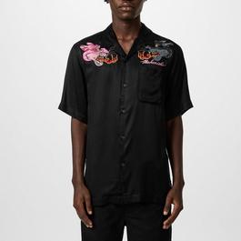 Maharishi Dual Panther Camp Collar Shirt