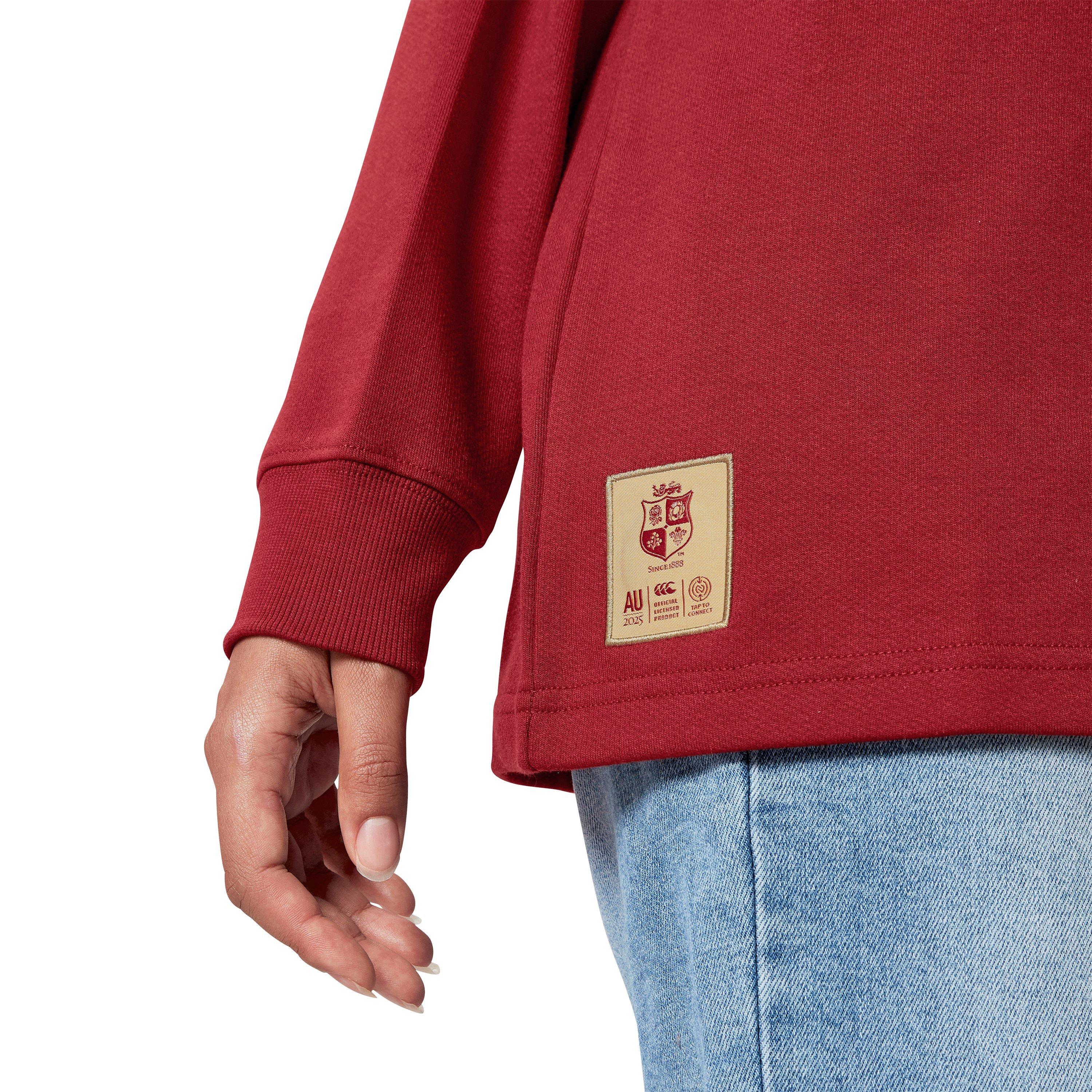 Rode Dahlia - Canterbury - British and Irish Lions 2025 Long Sleeve Classic Shirt Adults - 7