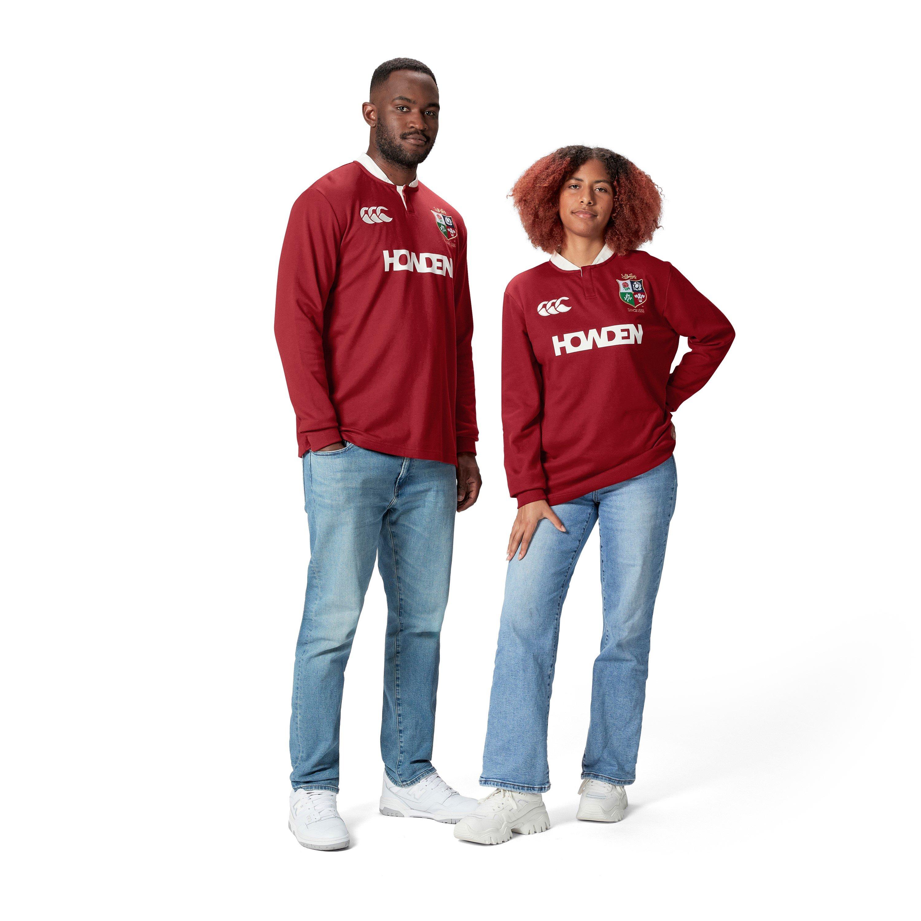 Rode Dahlia - Canterbury - British and Irish Lions 2025 Long Sleeve Classic Shirt Adults - 8