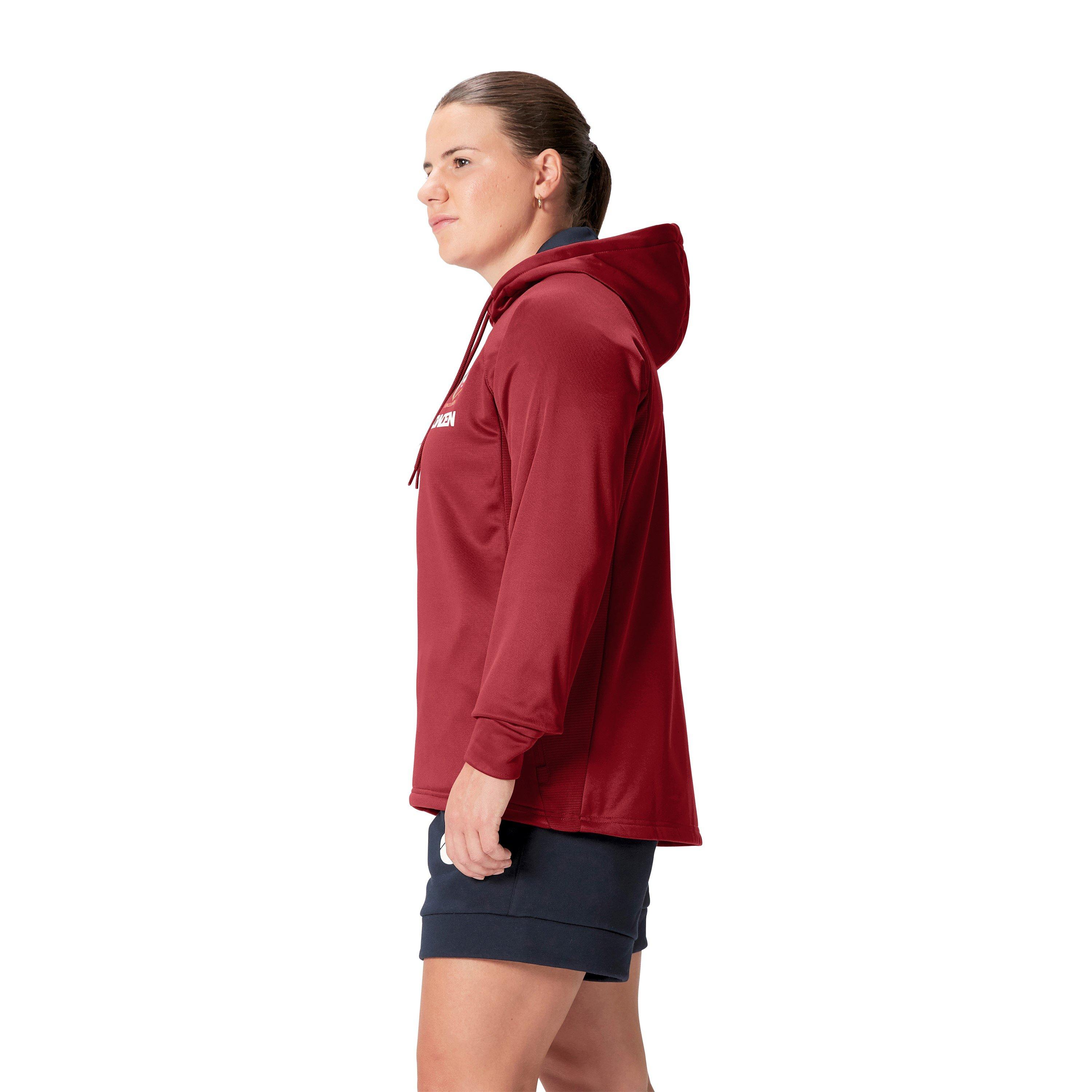 Red Dahlia - Canterbury - British and Irish Lions 2024 Quarter Zip Hoodie Womens - 4