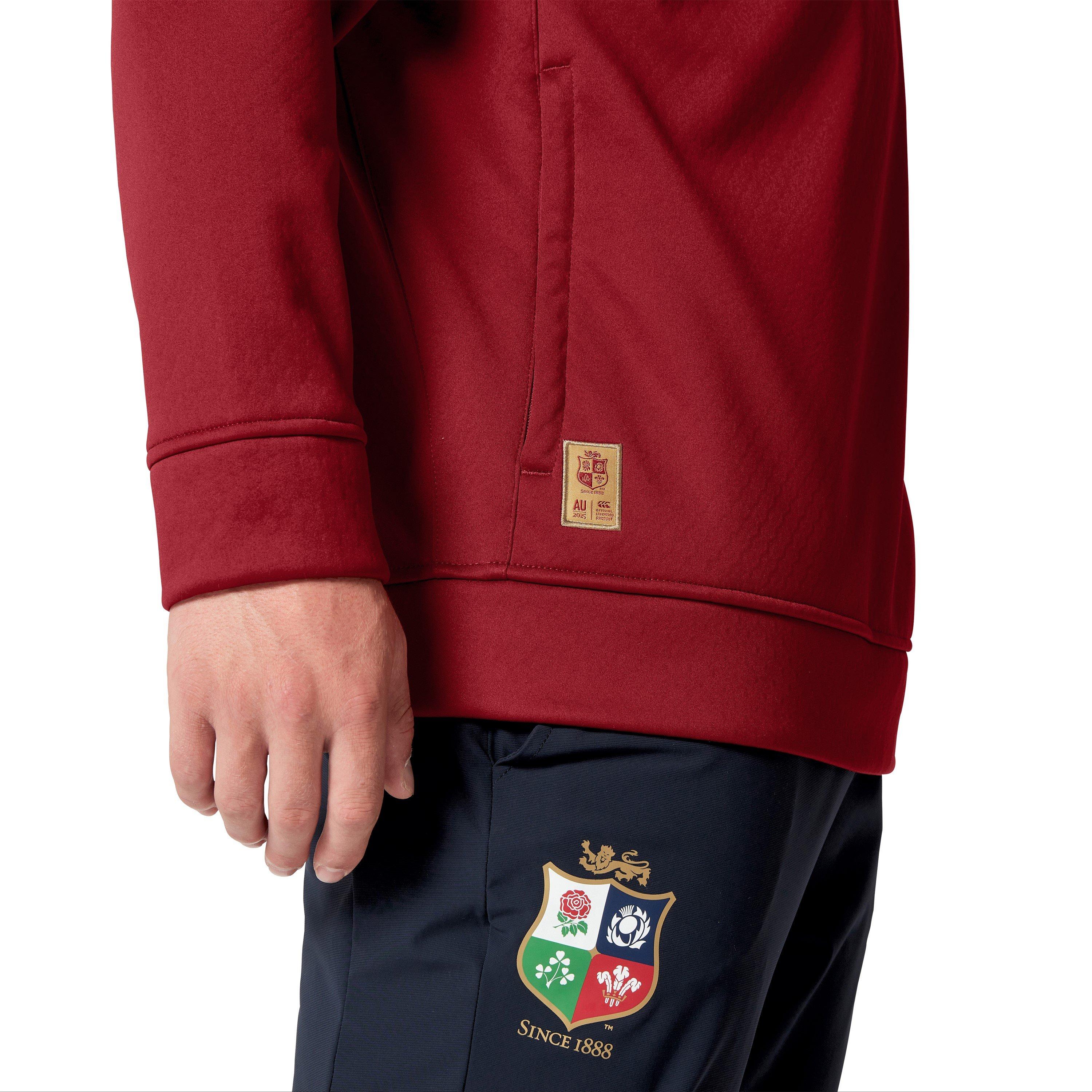 Red Dahlia - Canterbury - British and Irish Lions 2024 Quarter Zip Fleece Adults - 11