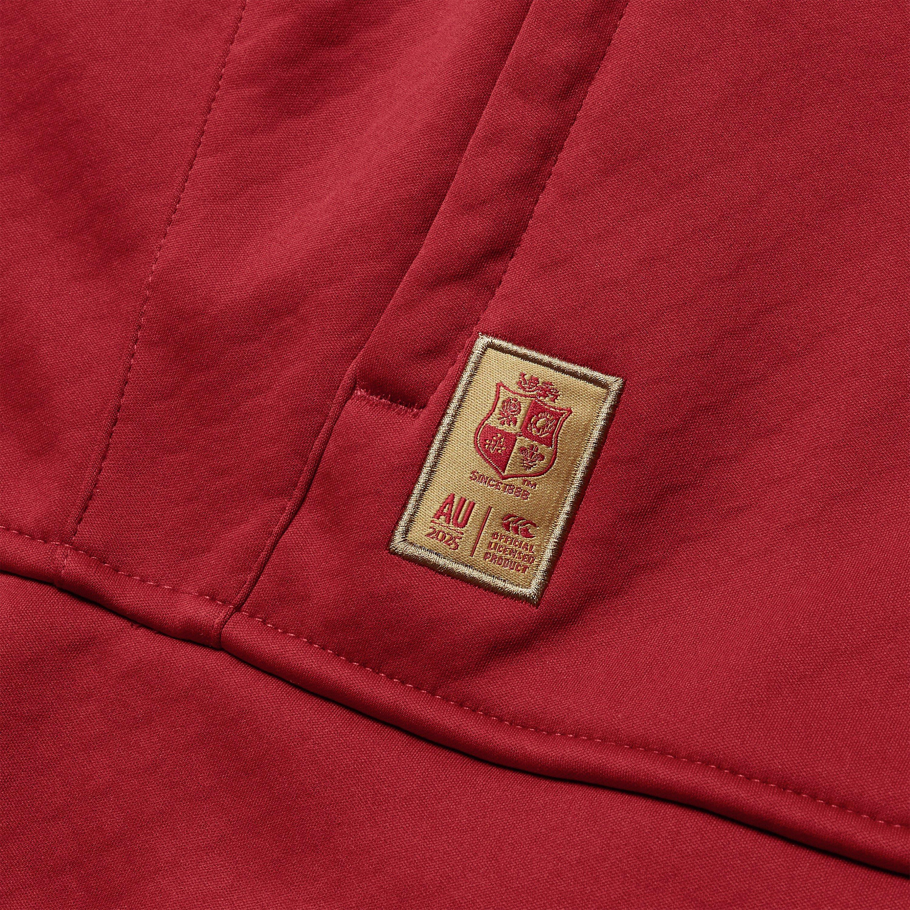 Red Dahlia - Canterbury - British and Irish Lions 2024 Quarter Zip Fleece Adults - 12