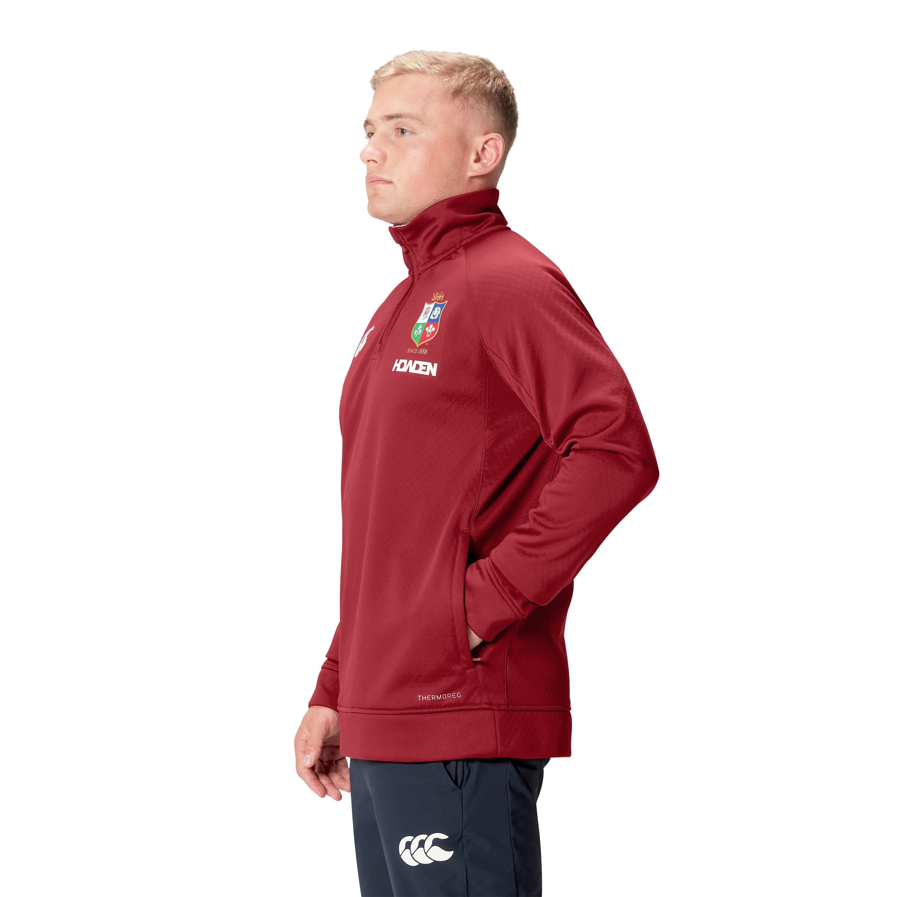 British & Irish Lions 2025 1/4 ZIP フーディー Canterbury