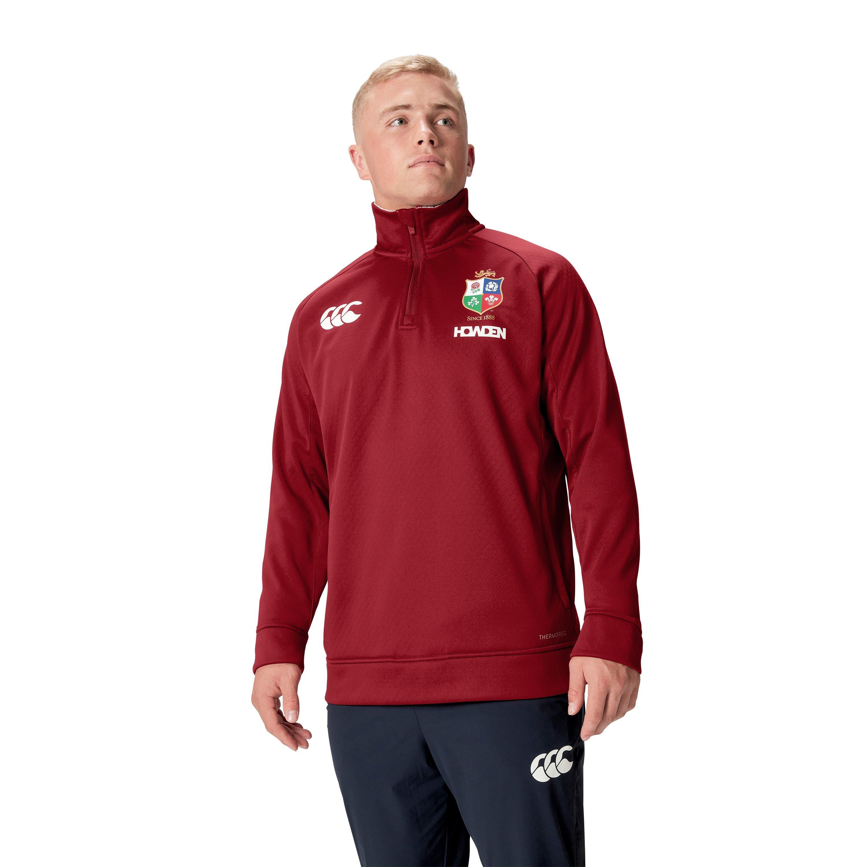 Red Dahlia - Canterbury - British and Irish Lions 2024 Quarter Zip Fleece Adults - 3