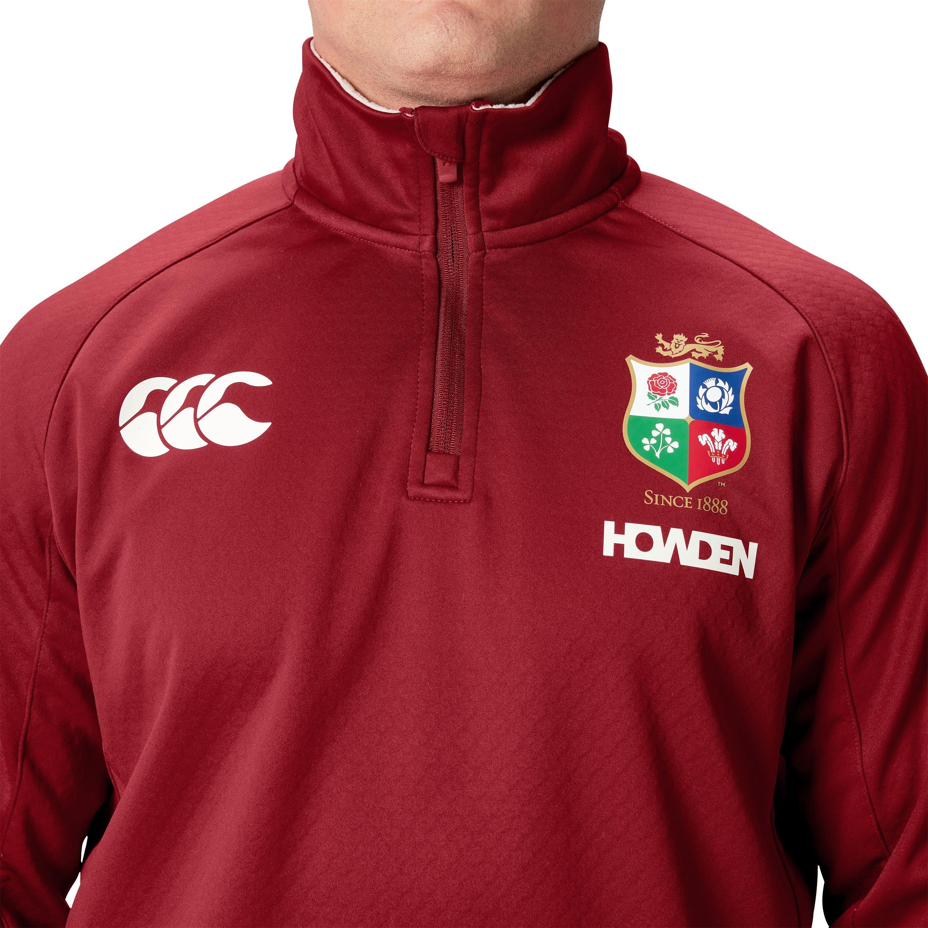 Red Dahlia - Canterbury - British and Irish Lions 2024 Quarter Zip Fleece Adults - 5