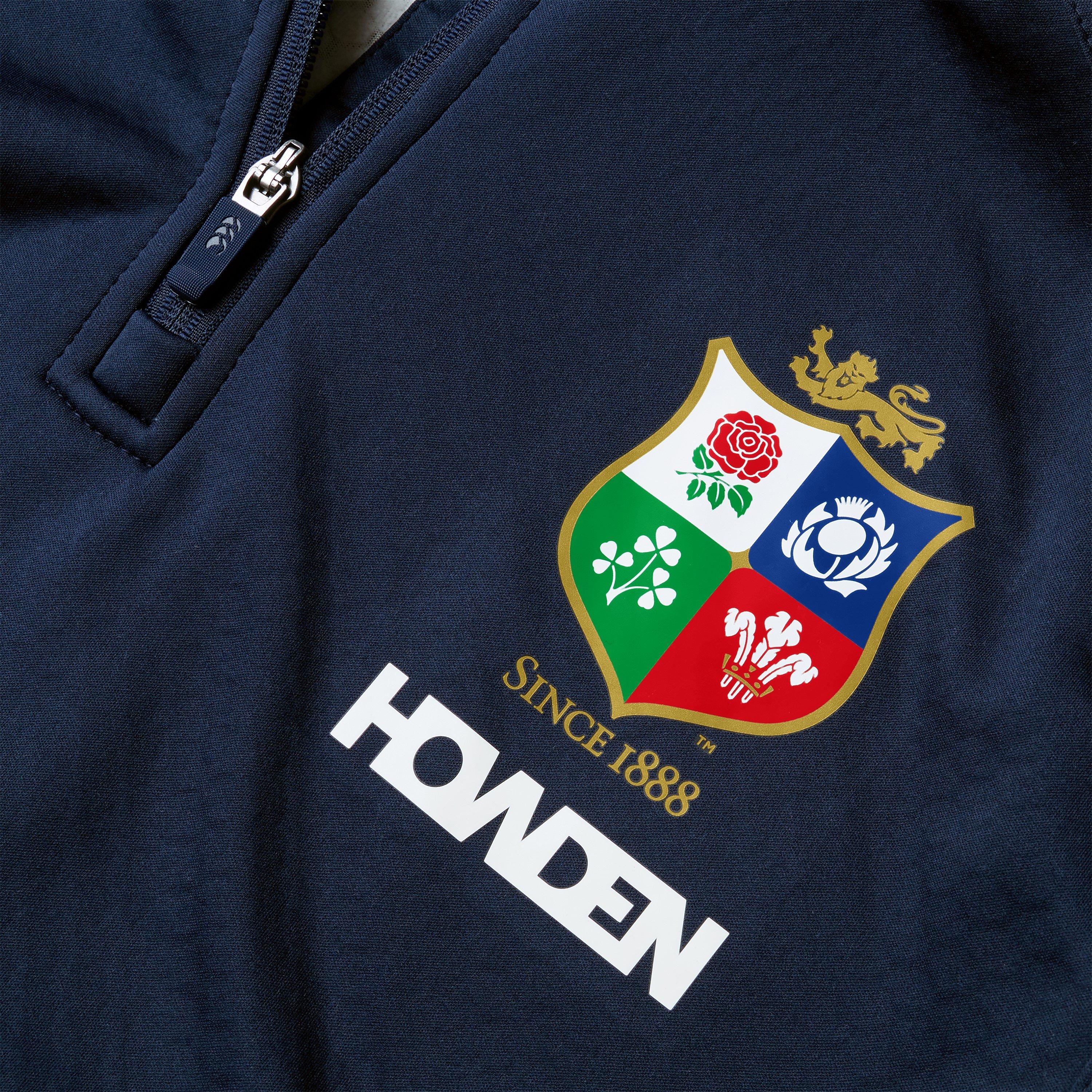 Dark Sapphire - Canterbury - British and Irish Lions 2024 Quarter Zip Fleece Adults - 8