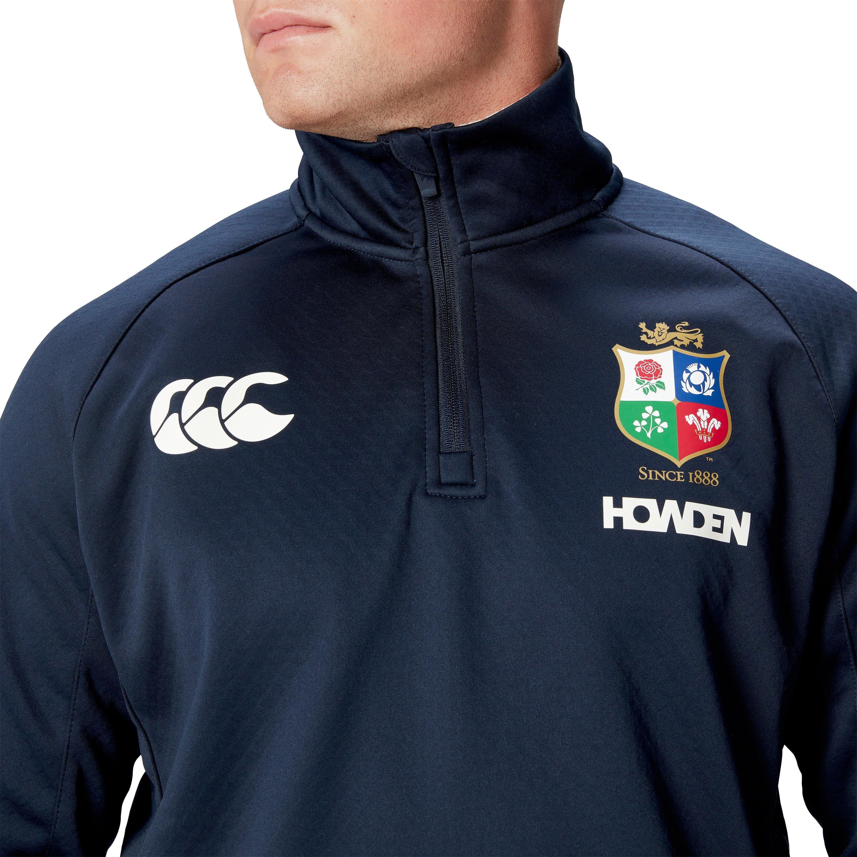 Dark Sapphire - Canterbury - British and Irish Lions 2024 Quarter Zip Fleece Adults - 10
