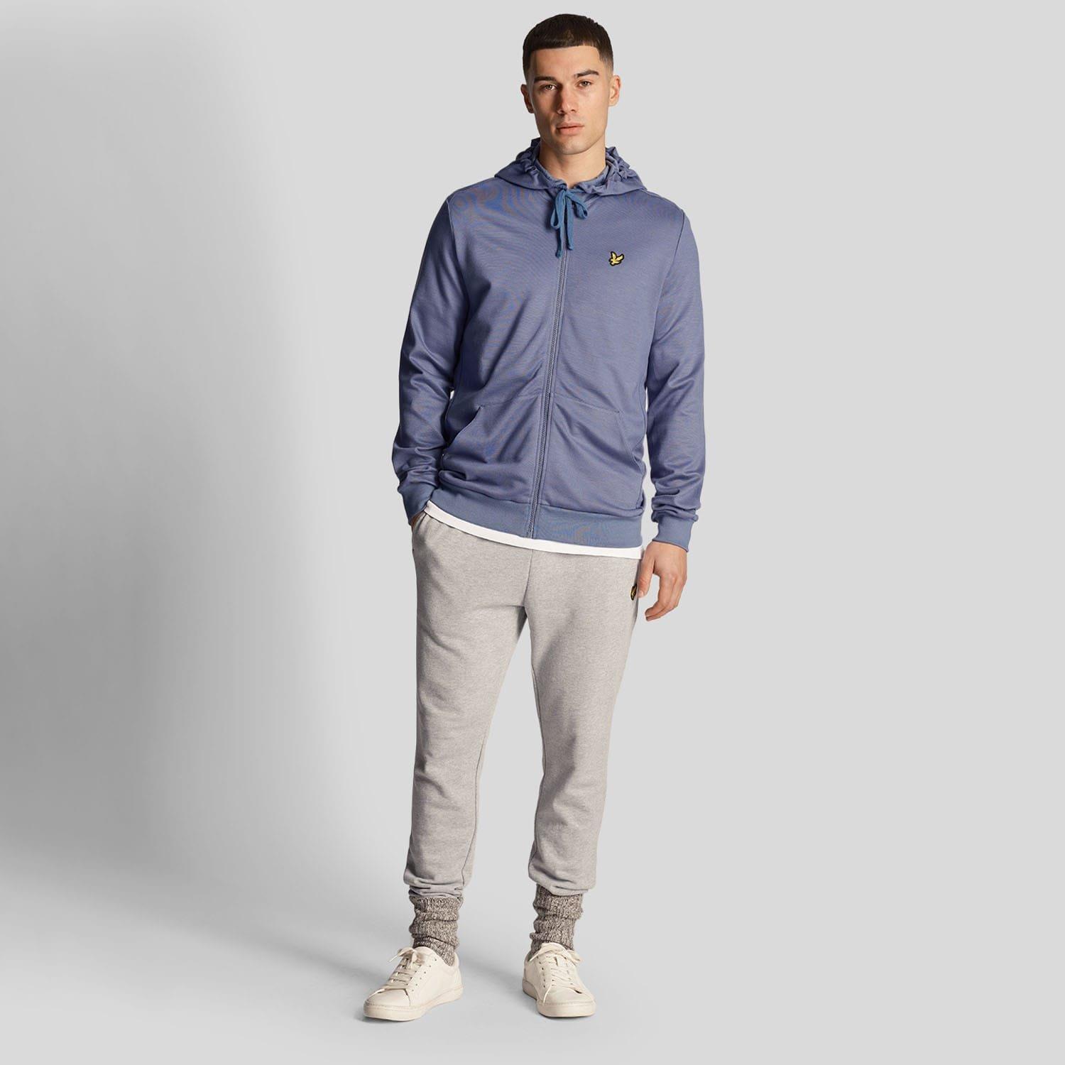 Blue - Lyle and Scott - Full-Zip Hoodie - 2