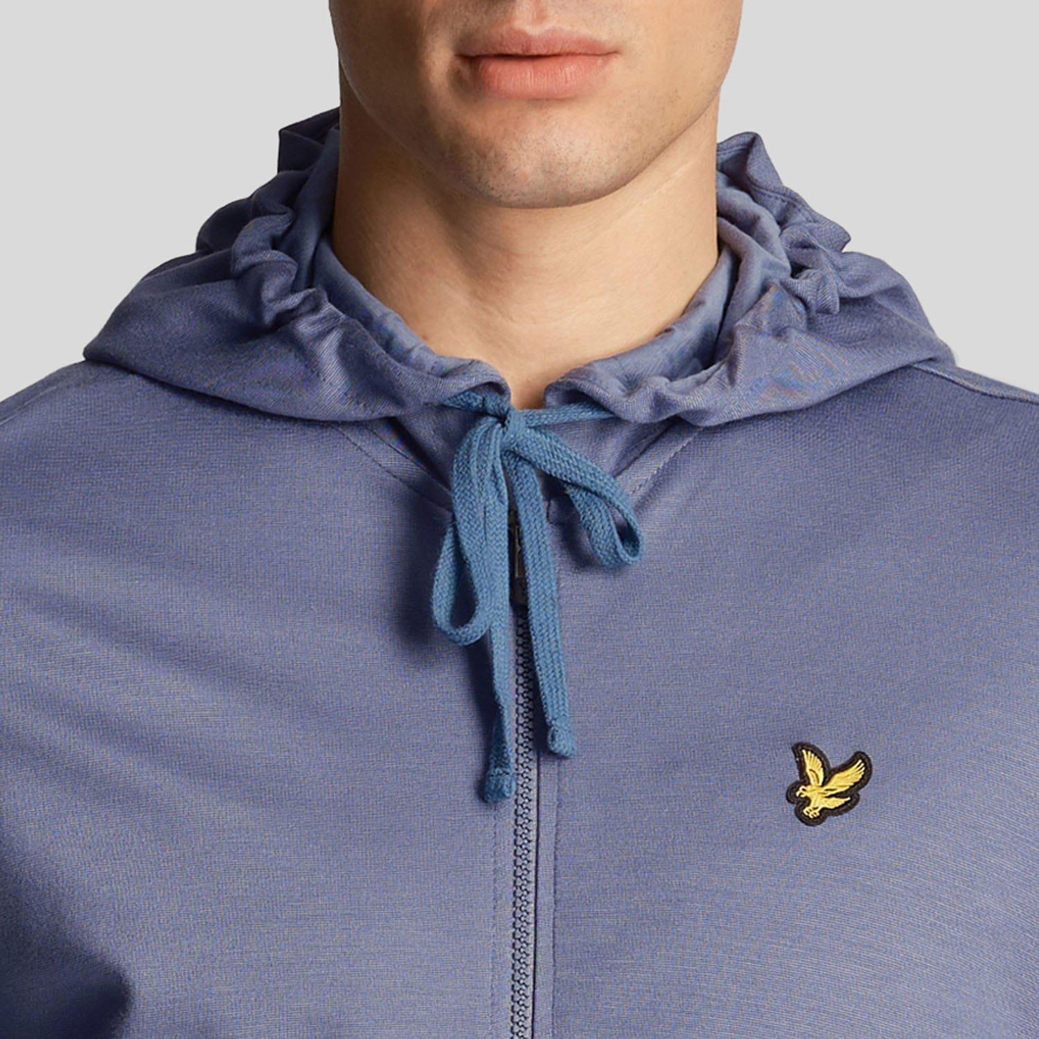 Blue - Lyle and Scott - Full-Zip Hoodie - 4