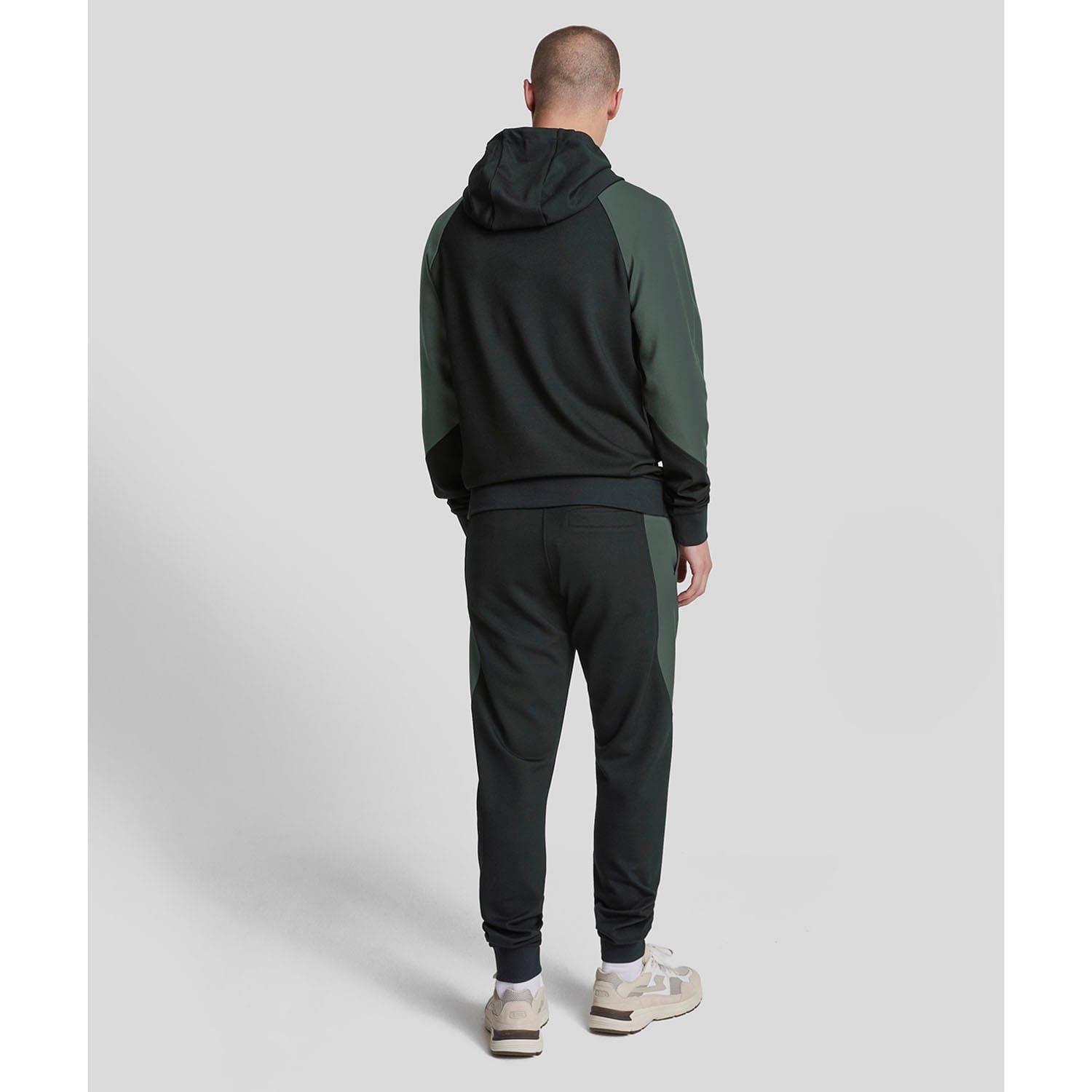Black - Lyle and Scott - Colour Block Tracksuit Bottoms - 3
