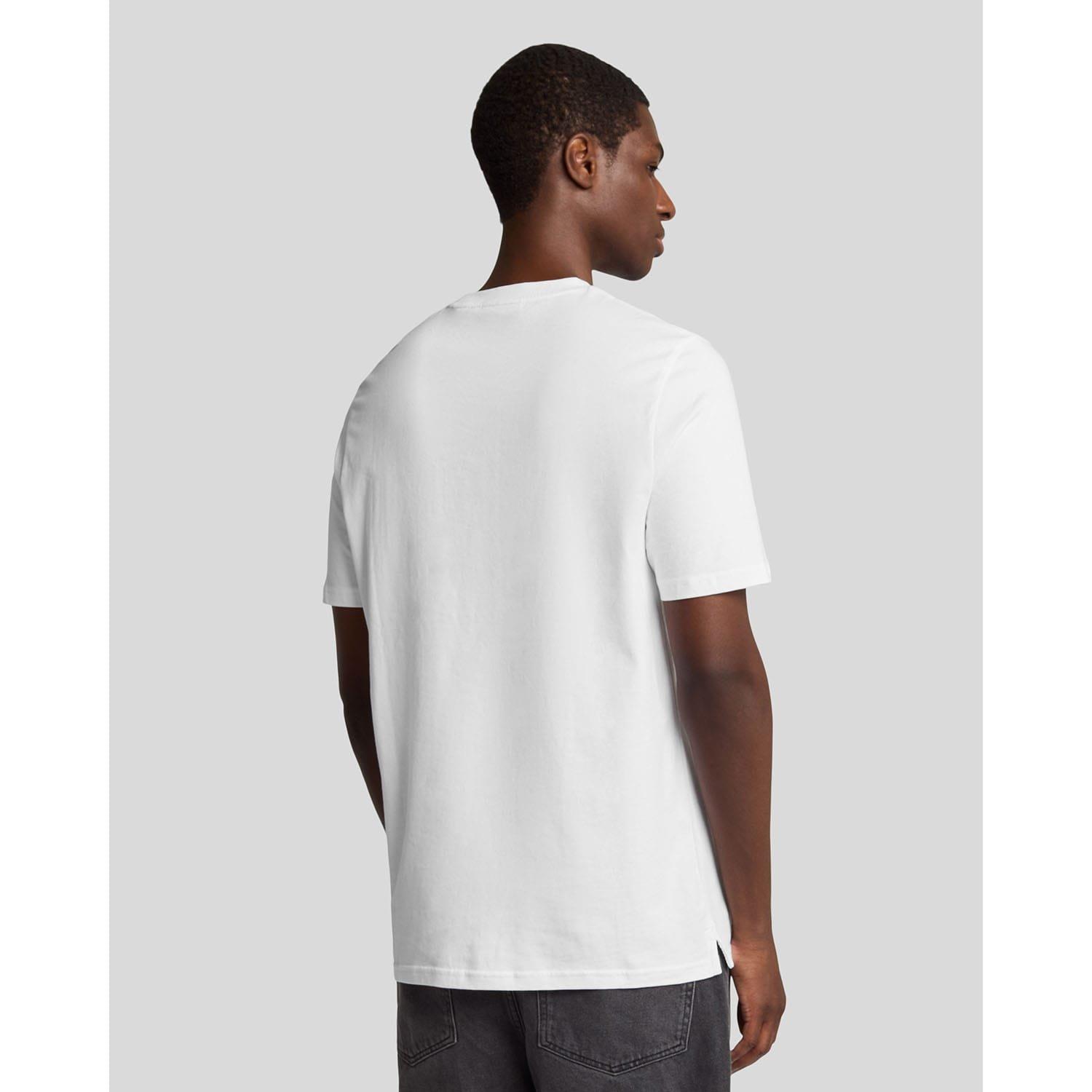 White - Lyle and Scott - Established 1874 Graphic T-Shirt - 2