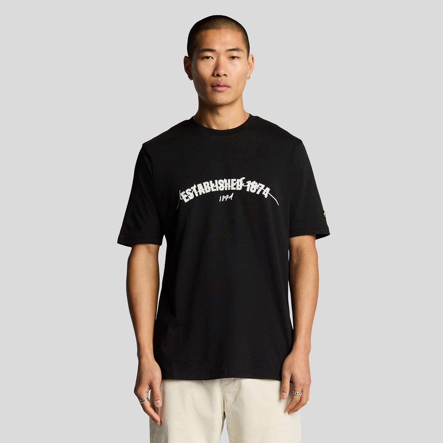 Lyle and Scott Established 1874 Graphic T-Shirt