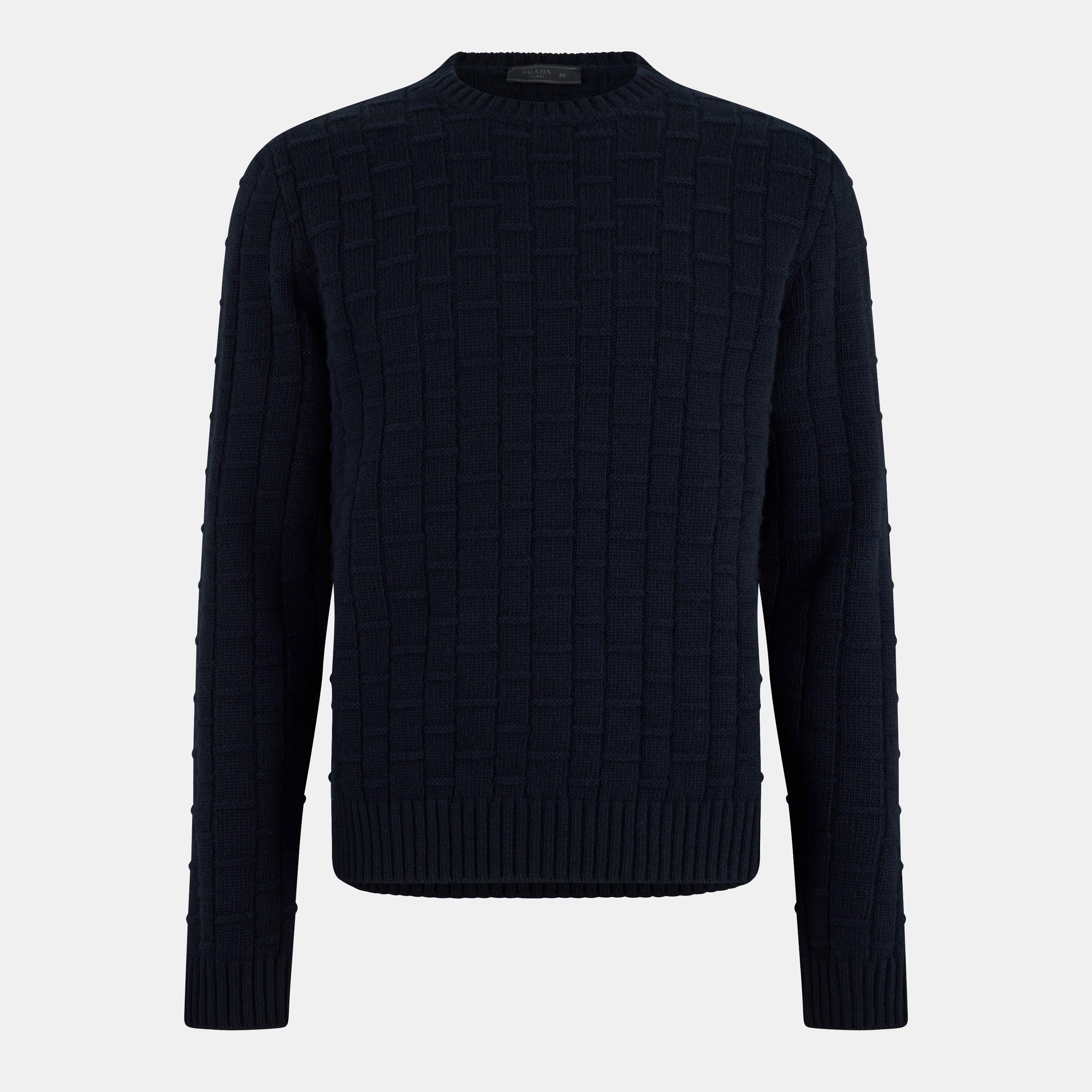 Bleu - Prada - Knitted Jumper - 1