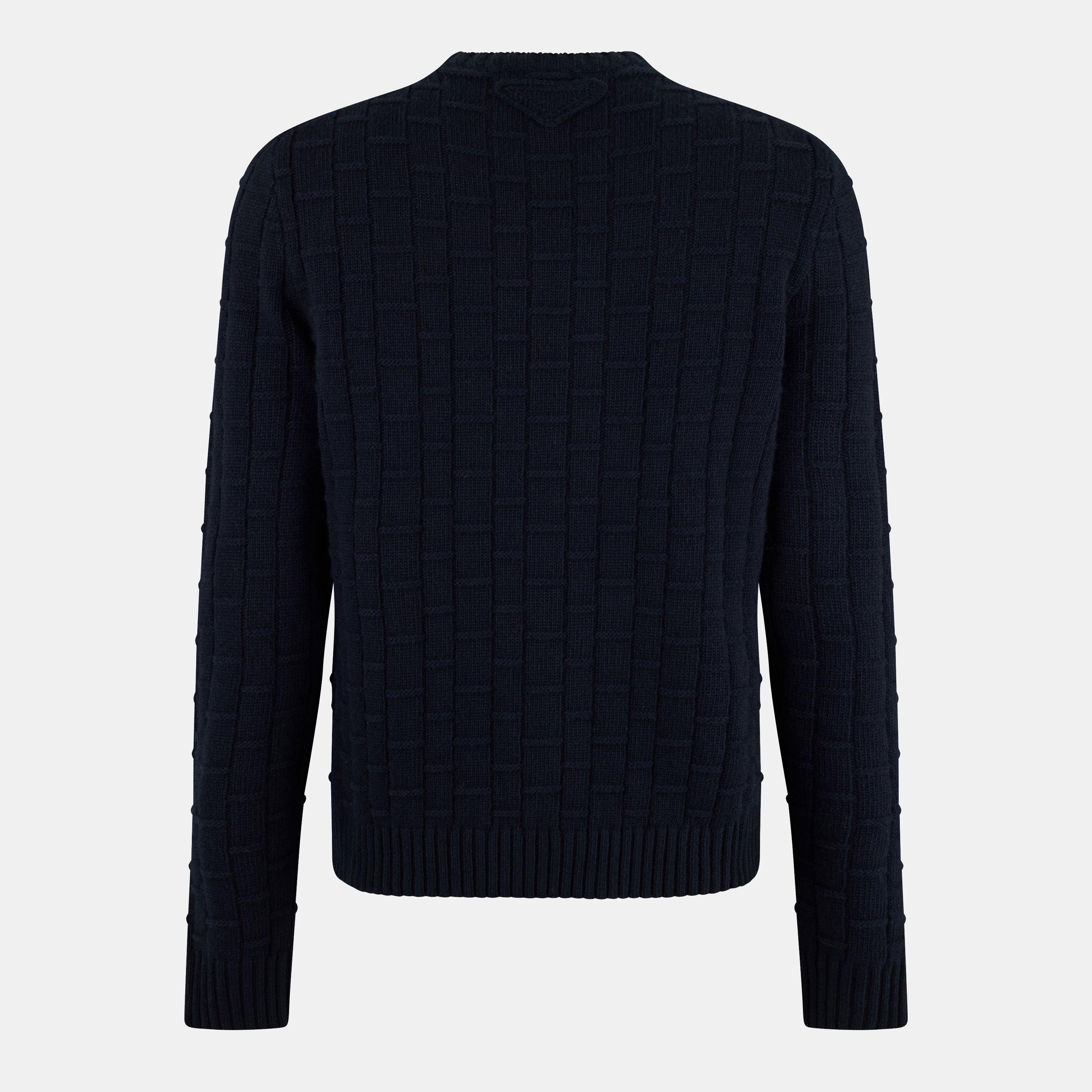 Bleu - Prada - Knitted Jumper - 2