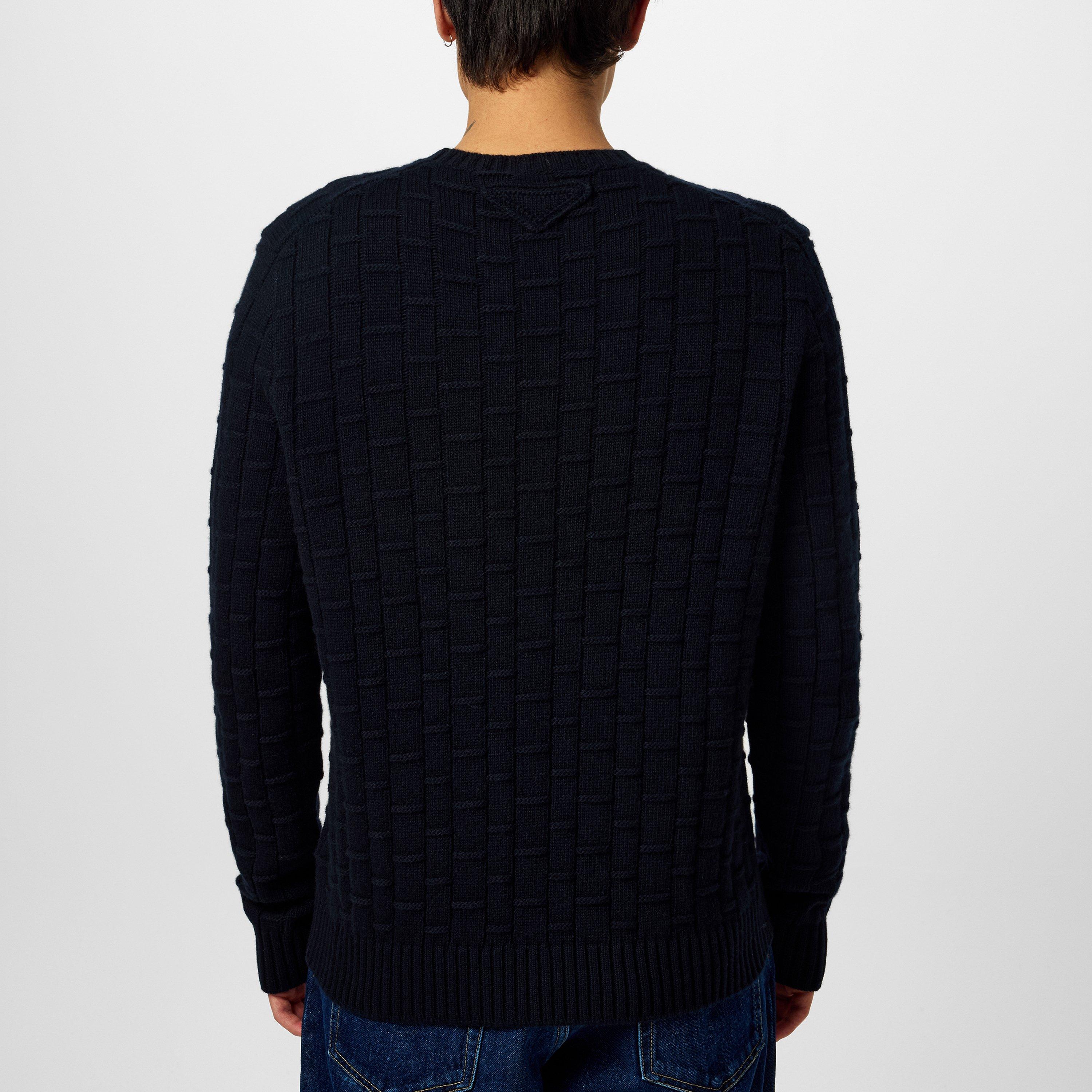 Bleu - Prada - Knitted Jumper - 4