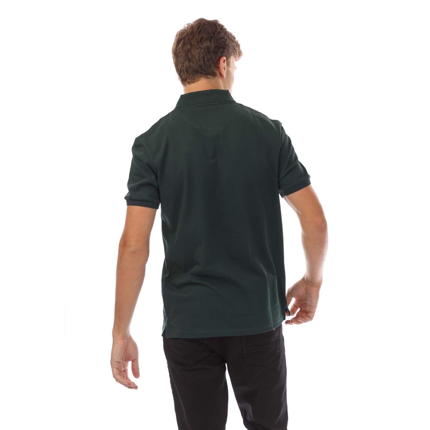 Green - Lyle and Scott - Plain Polo Shirt - 3