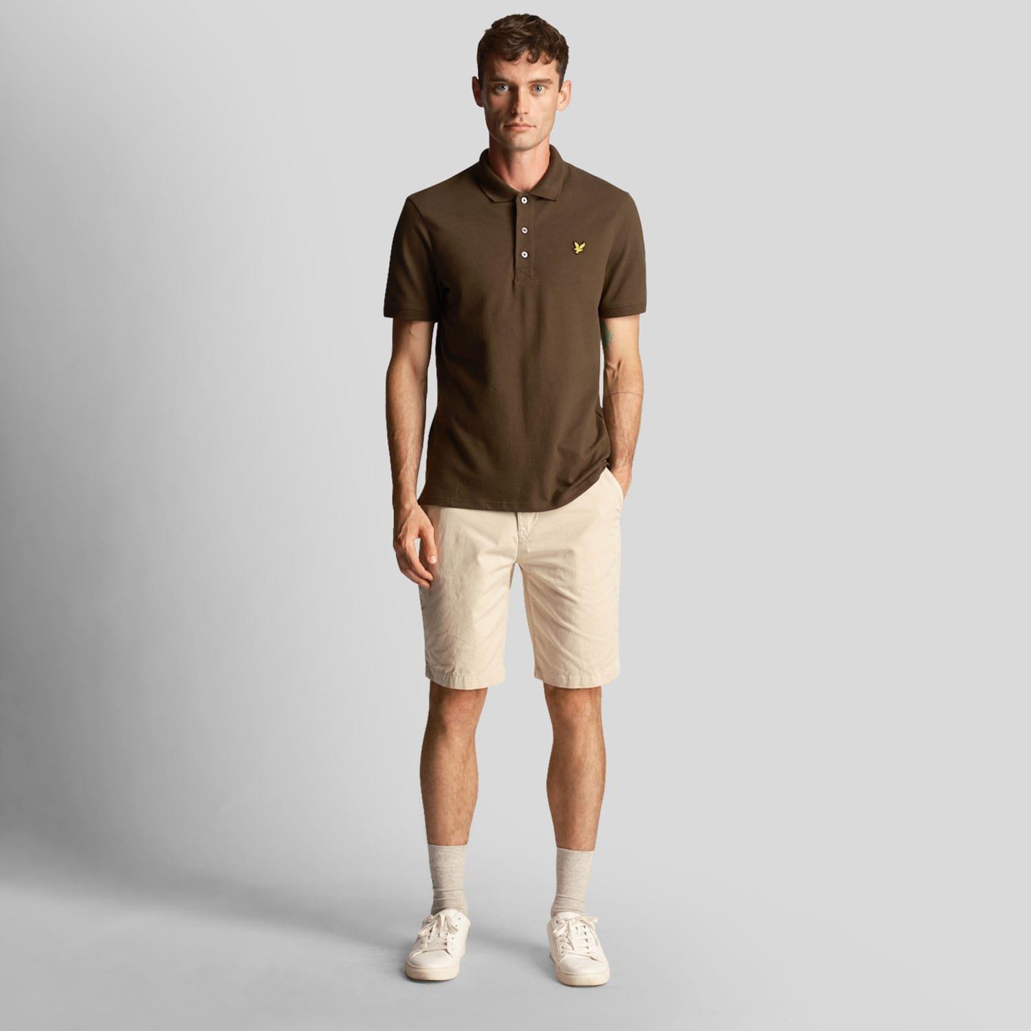 Ecru - Lyle and Scott - Anfield Chino Shorts - 1