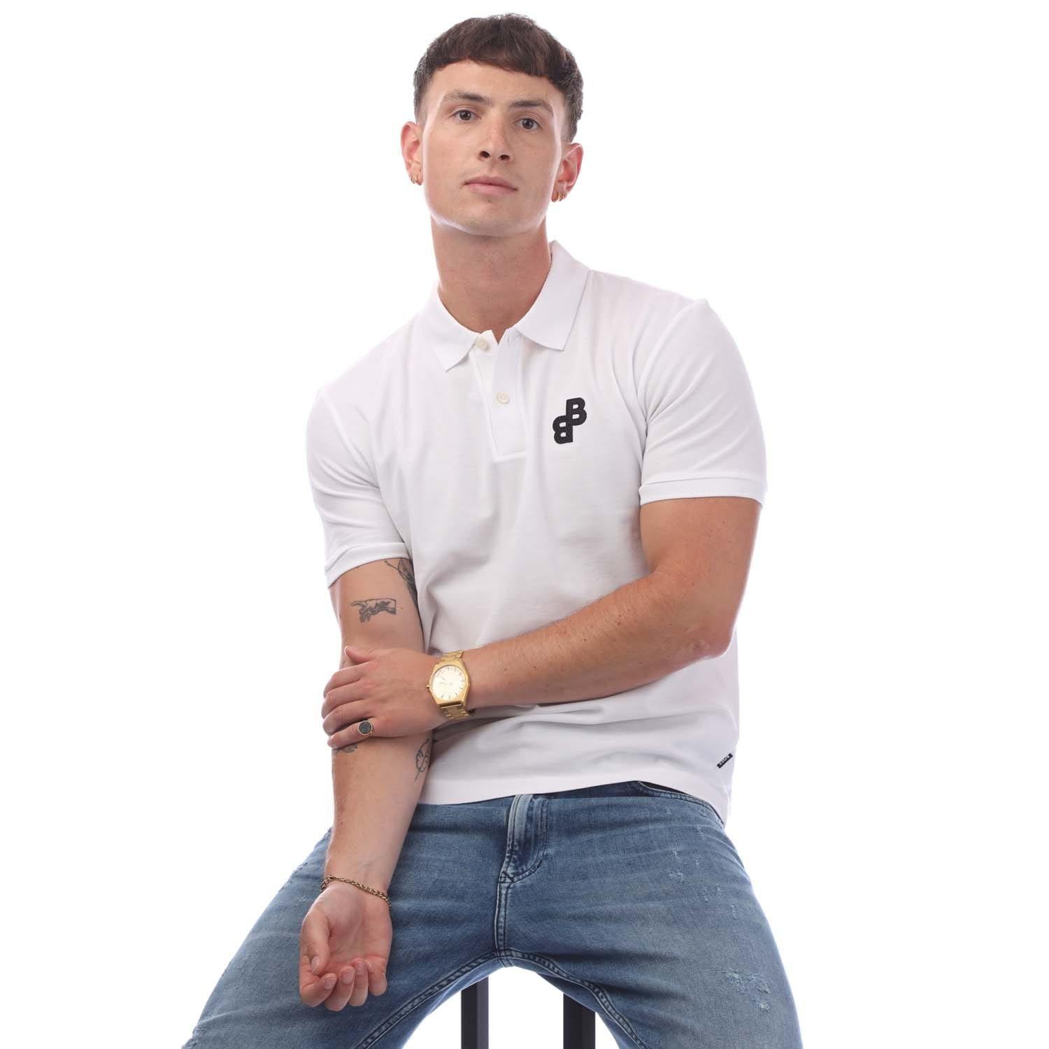 White - Boss - Parlay 191 Polo Shirt - 4