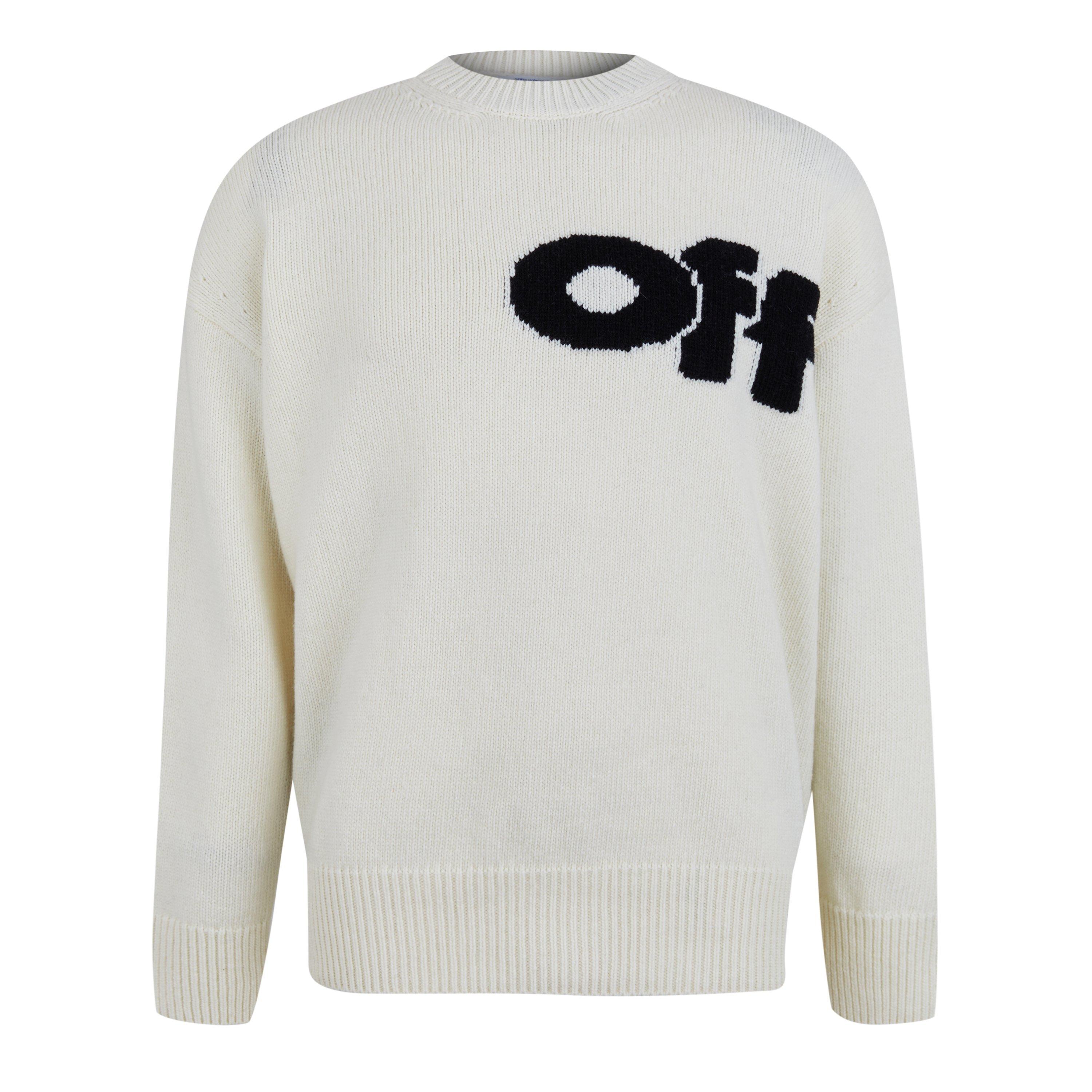 【送料&関税込】Off-white Sweater With Logo 楽天市場】【中古】OFF-WHITE | オフホワイト OW LOGO ALLOVER