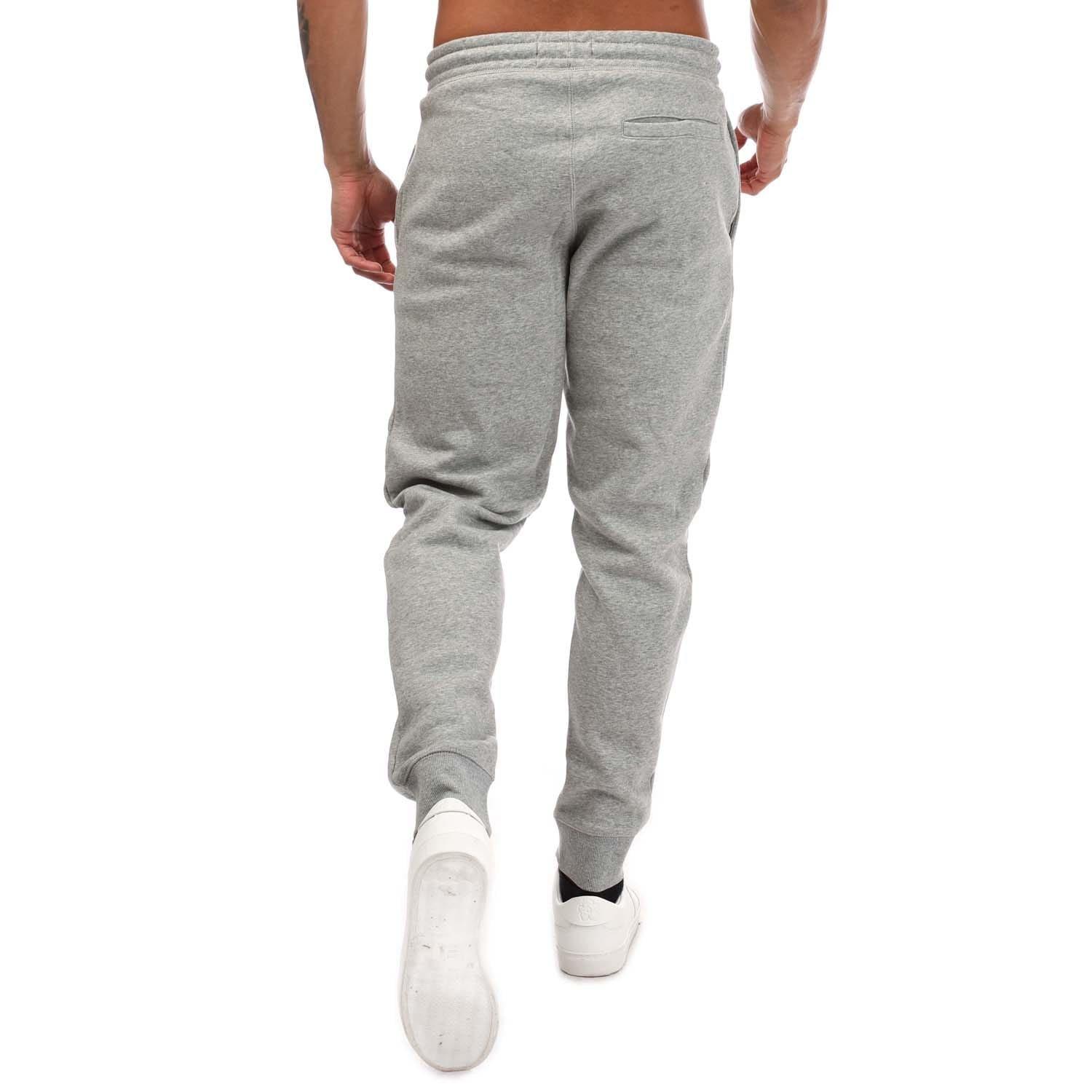 Grey - Original Penguin - Sticker Pete Fleece Jogging Pants - 2