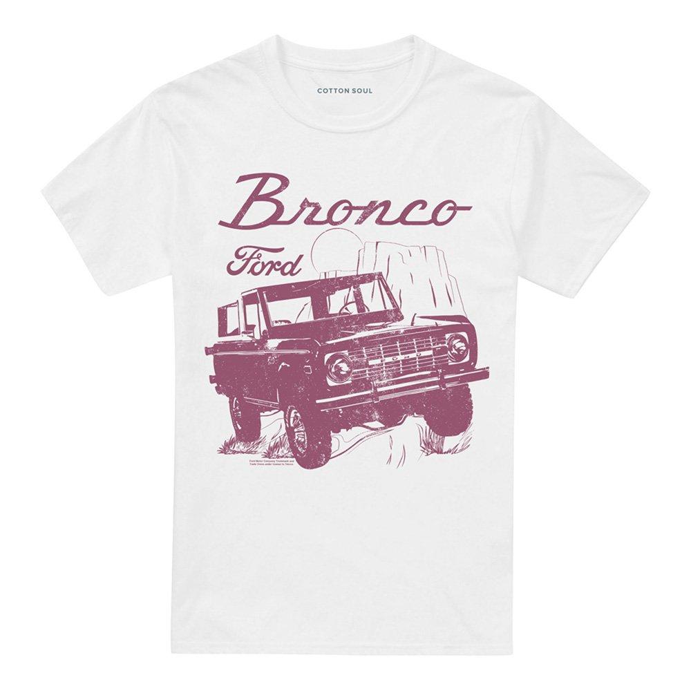 White - Ford - Ford Bronco Wild West T-Shirt White - 4