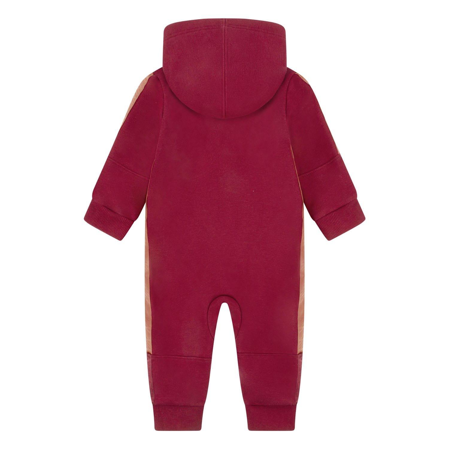 Red - Nike - Swoosh Tape Hooded Coverall - 2
