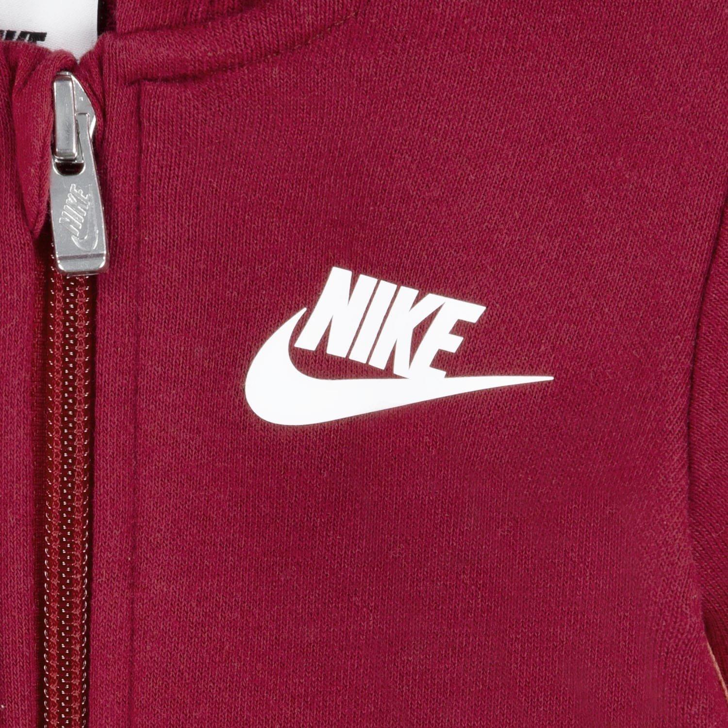 Red - Nike - Swoosh Tape Hooded Coverall - 3