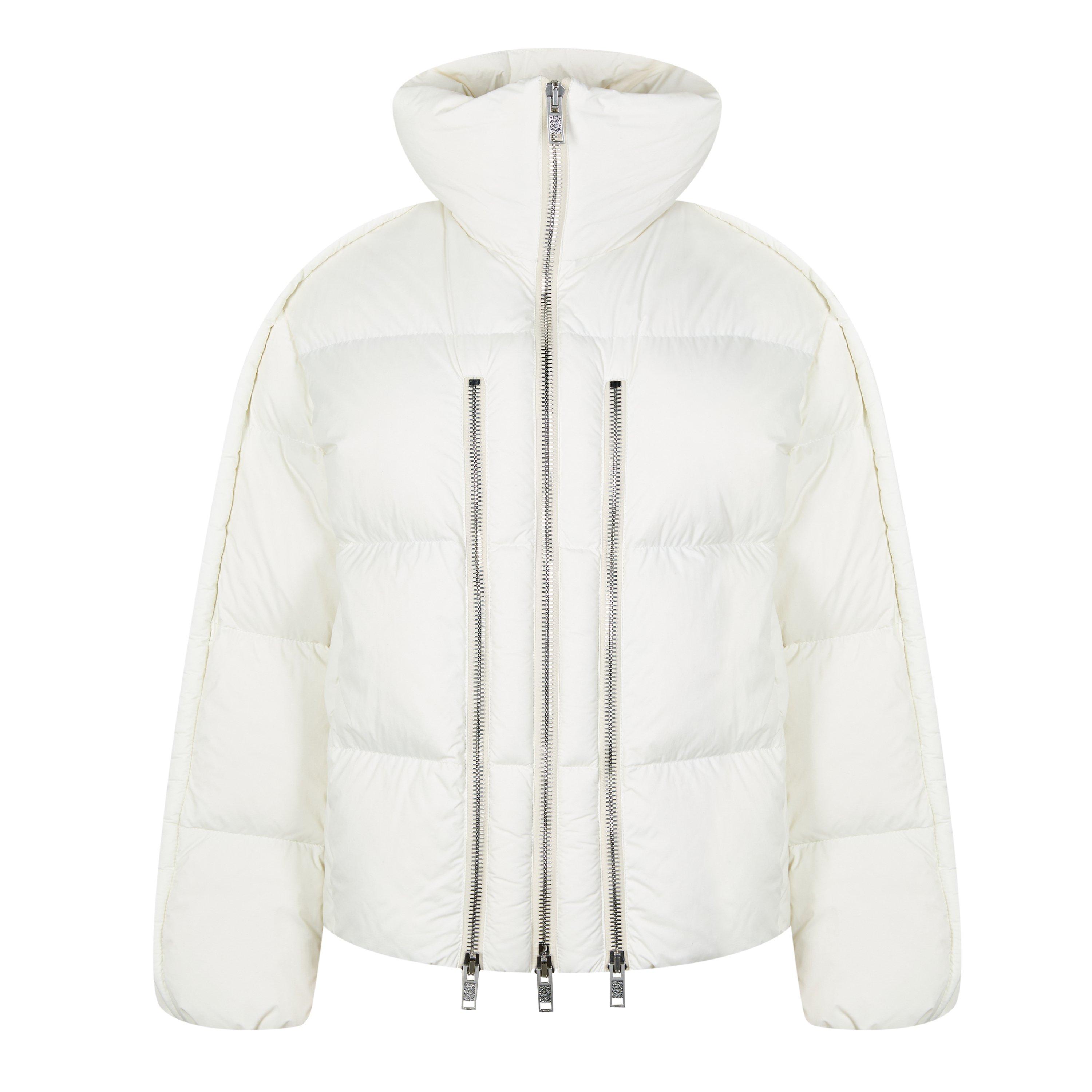 White 032 - Moncler x Willow Smith - X Willow Smith Yael Short Down Jacket - 5
