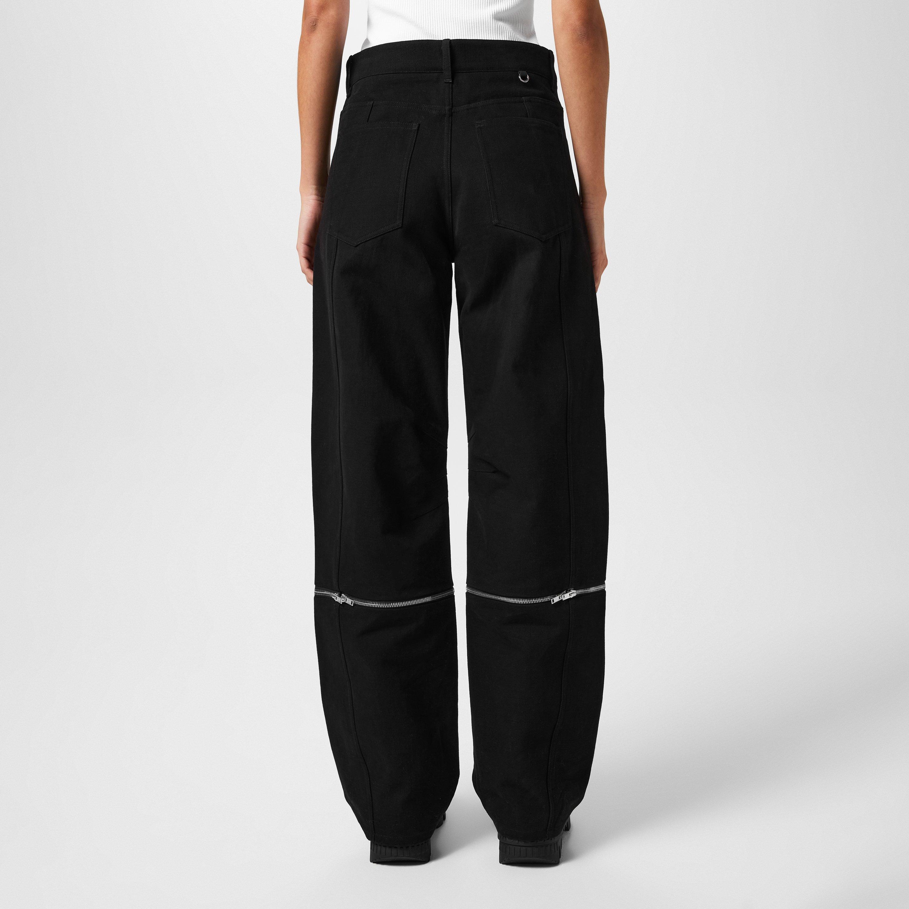 Black 999 - Moncler x Willow Smith - X Willow Smith 2-In-1 Zip Trousers - 3