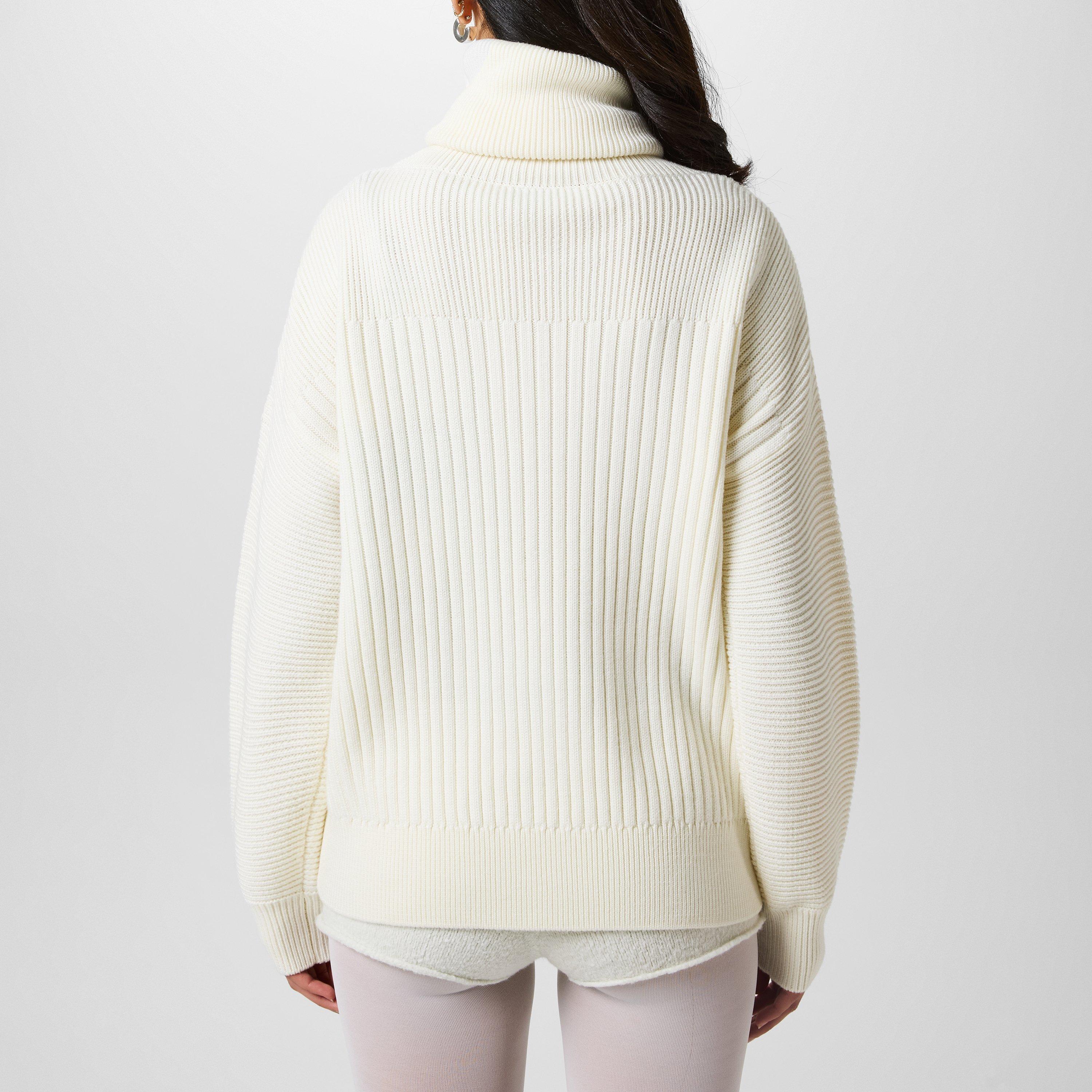 White 002 - Moncler x Willow Smith - X Willow Smith Turtleneck Jumper - 3