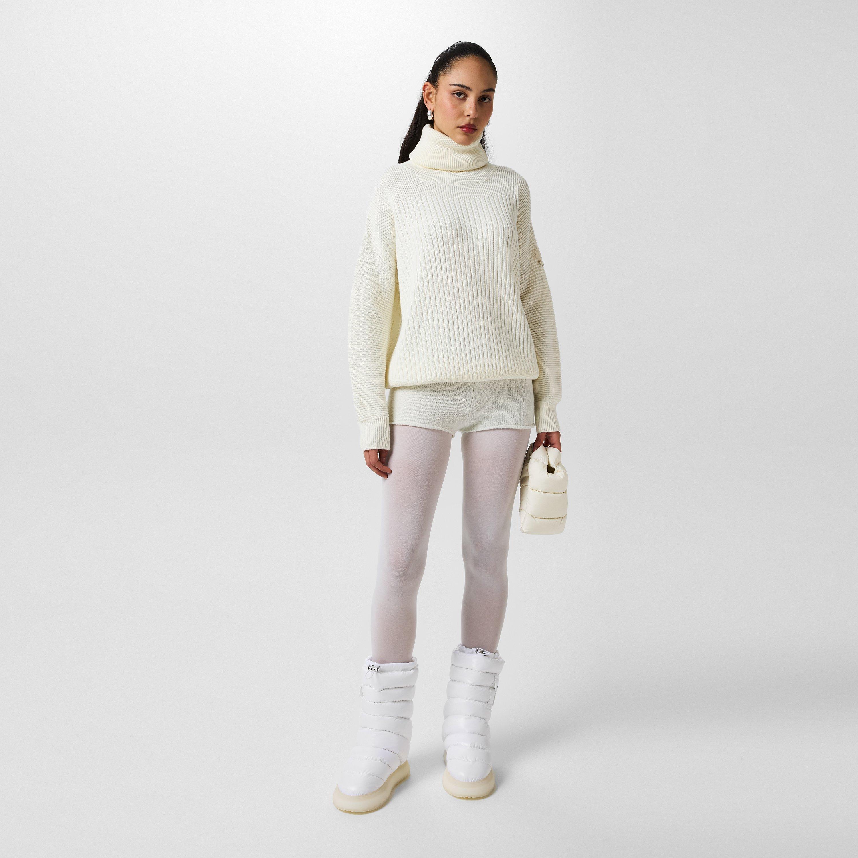 White 002 - Moncler x Willow Smith - X Willow Smith Turtleneck Jumper - 4