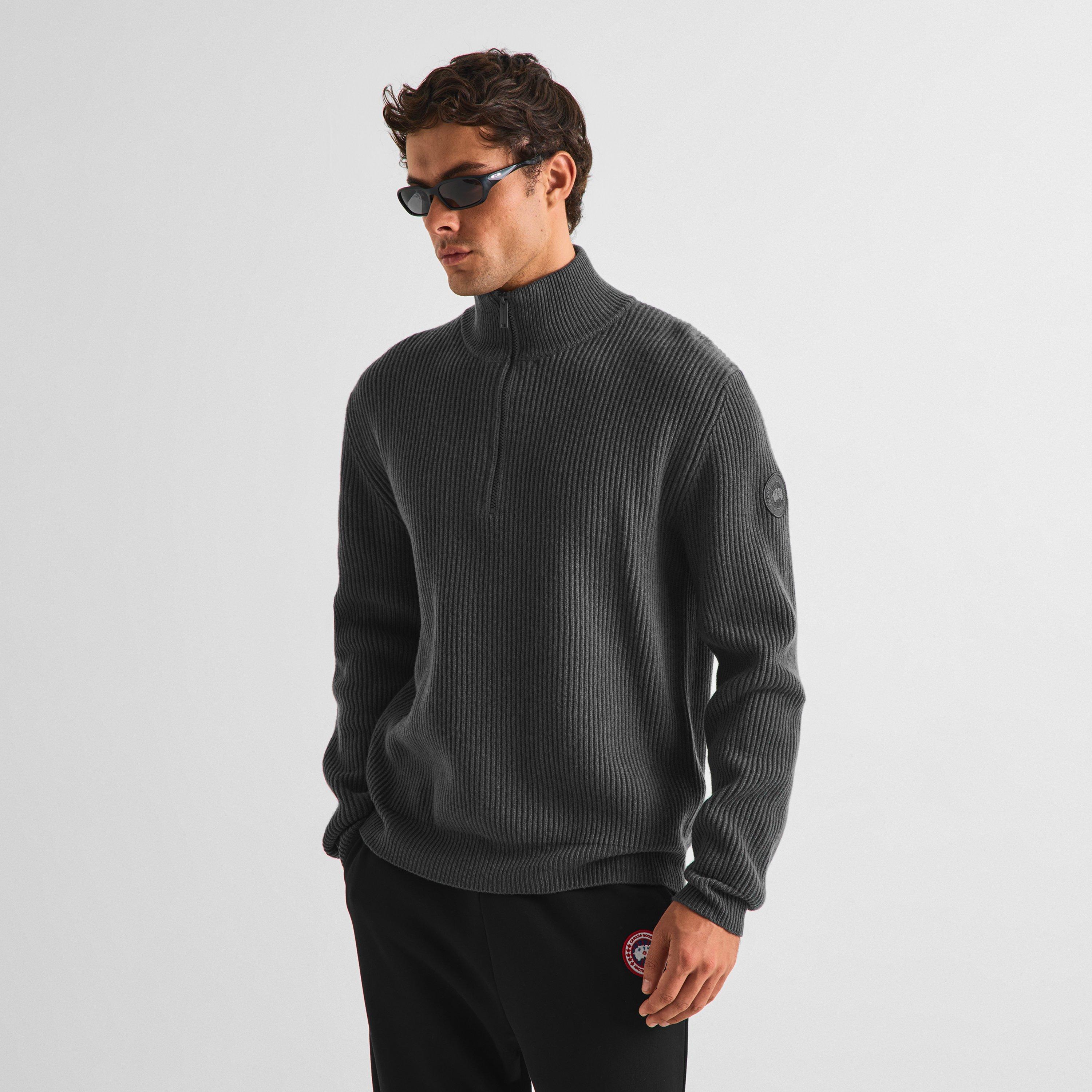 Anch Grey 9837 - Canada Goose - Canada 1/4 Zip Knit Sn64 - 3