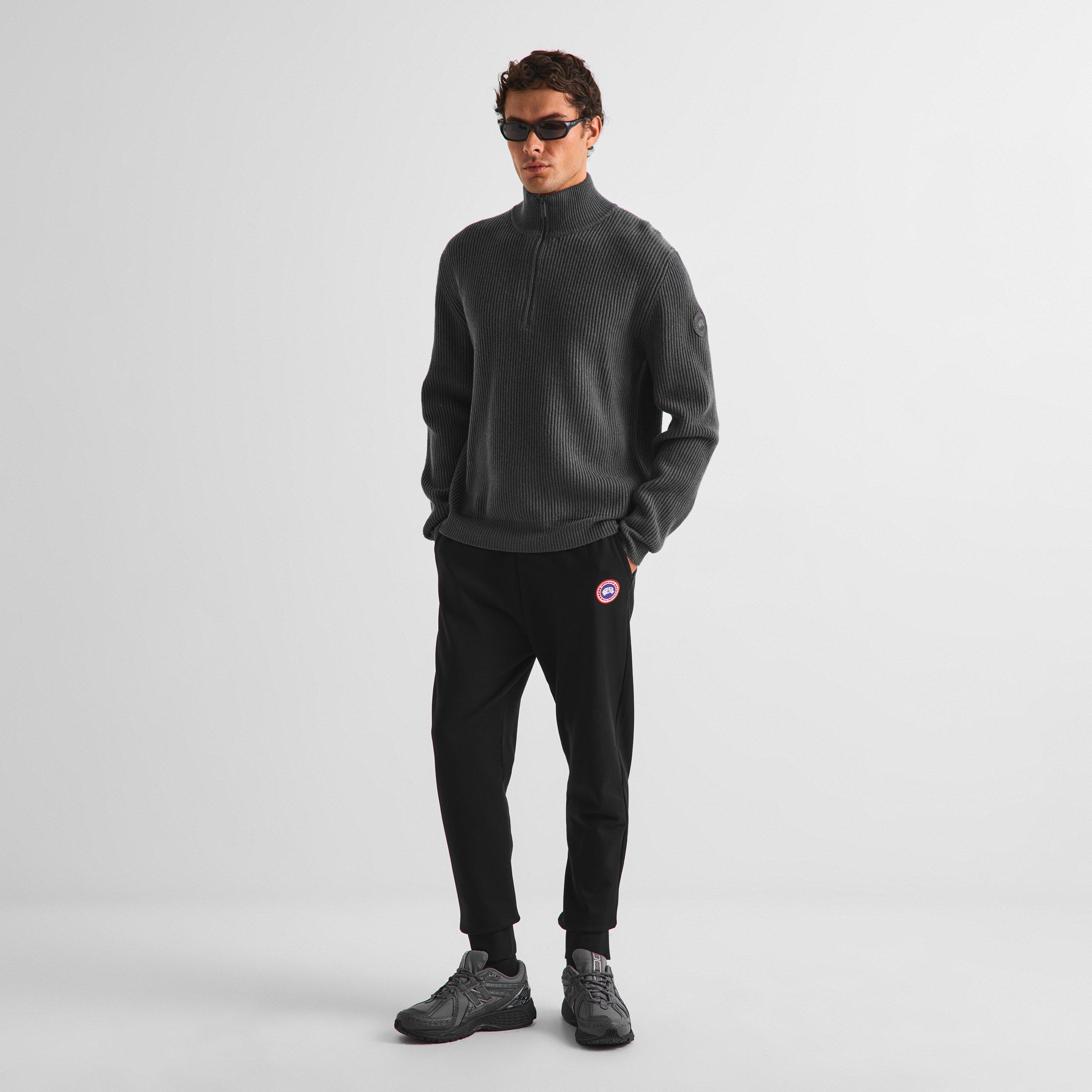 Anch Grey 9837 - Canada Goose - Canada 1/4 Zip Knit Sn64 - 5
