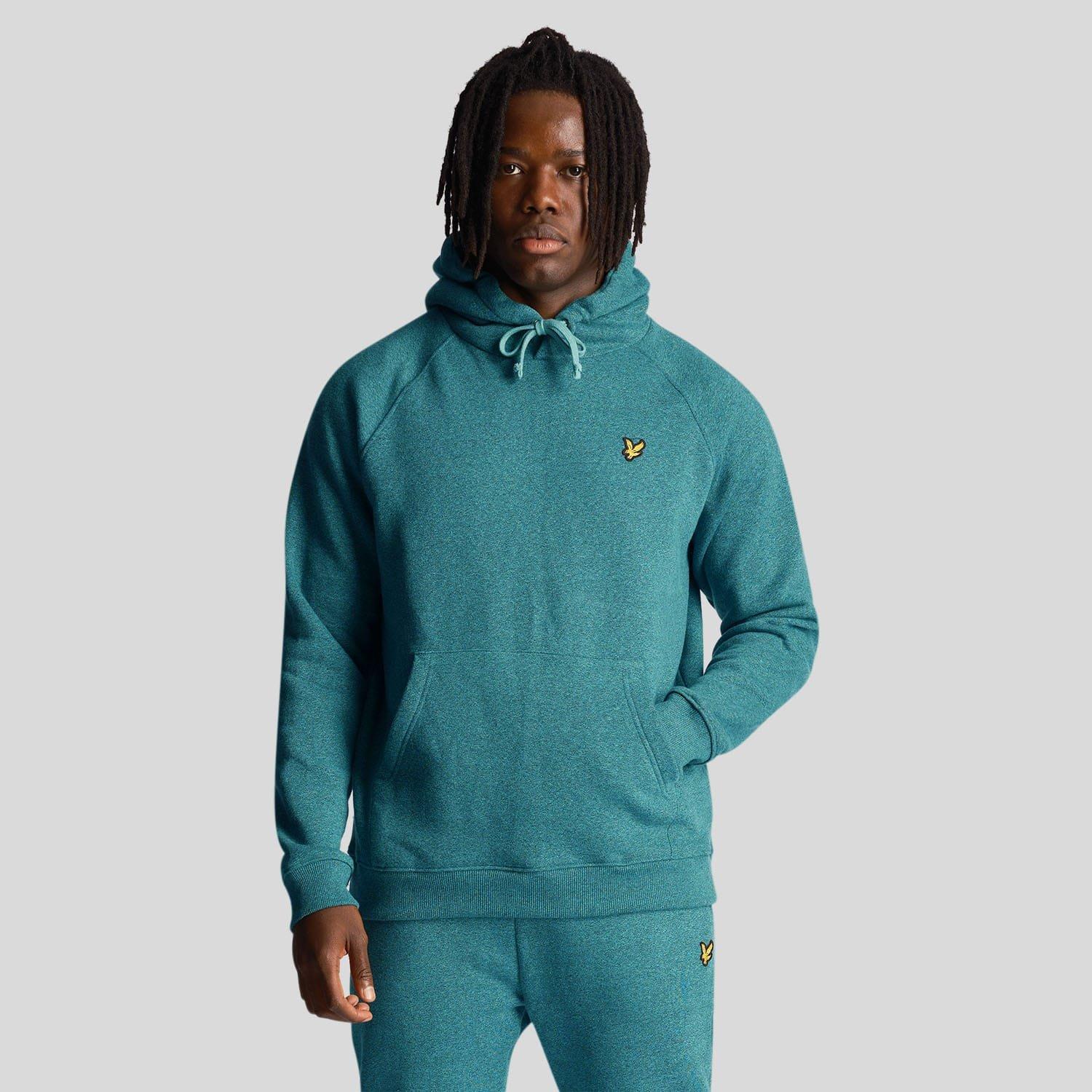 Sky - Lyle and Scott - Marl Hoodie - 1