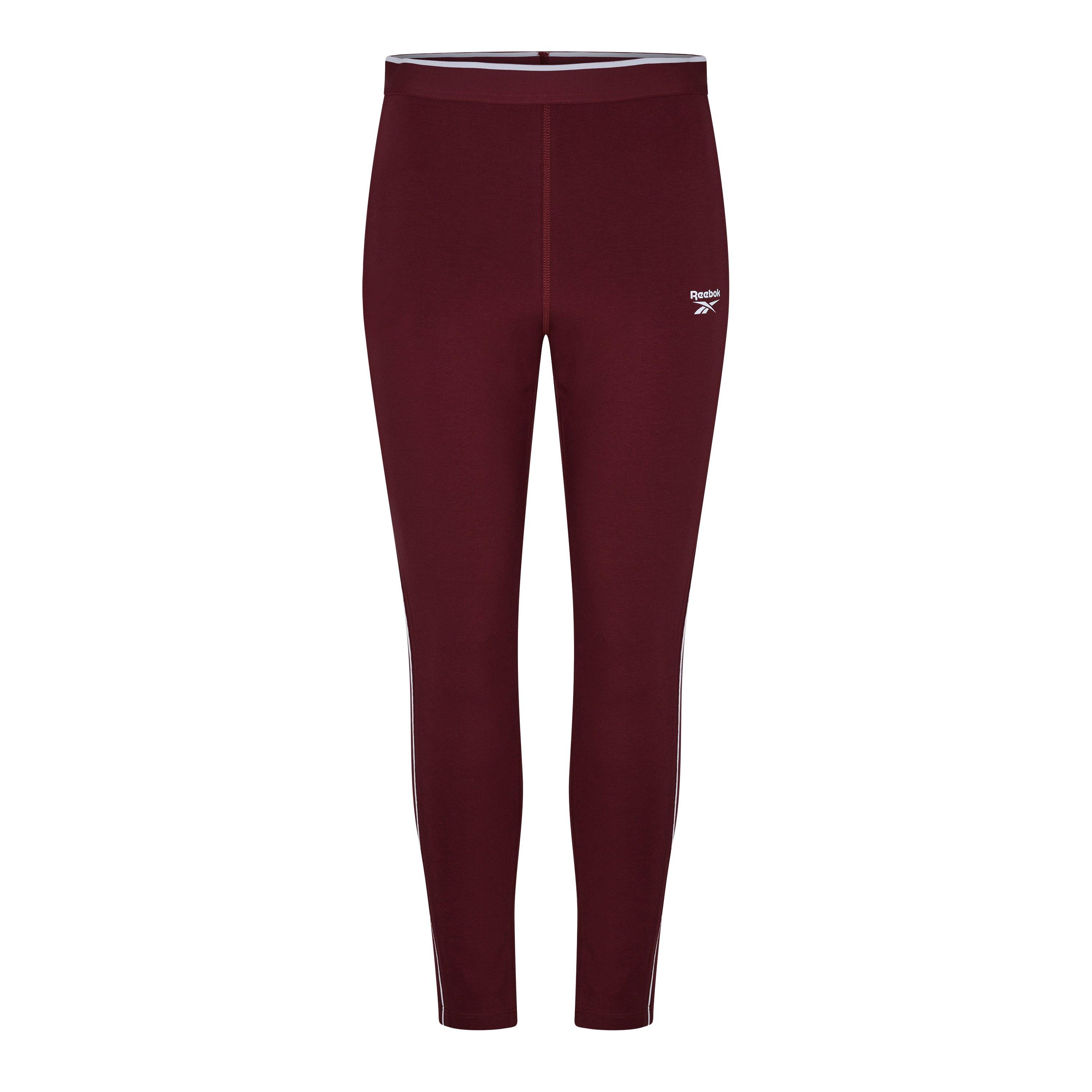 Reebok Women's Leggings - Classic Maroon - 4-6