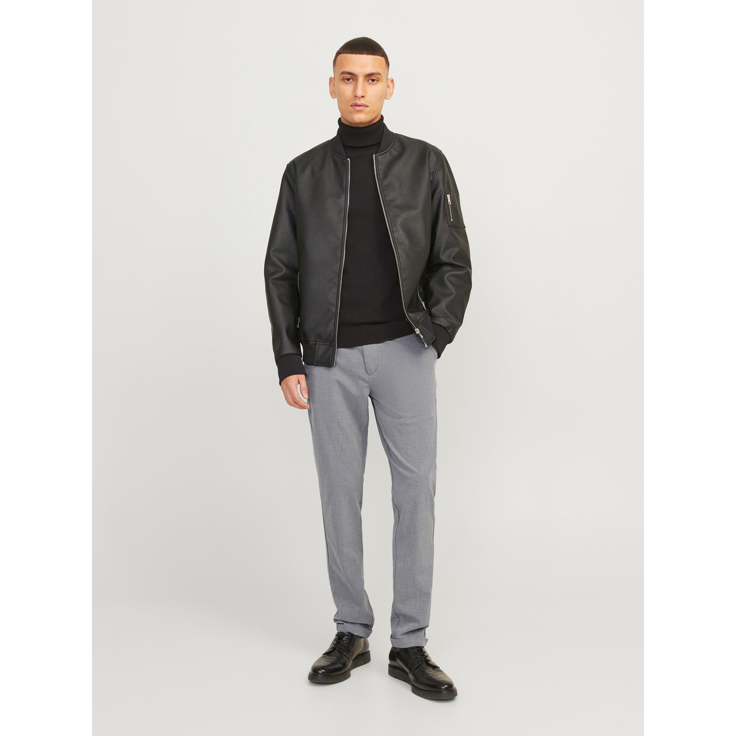 Grijs Melange - Jack and Jones - Connor Chino Trouser - 2