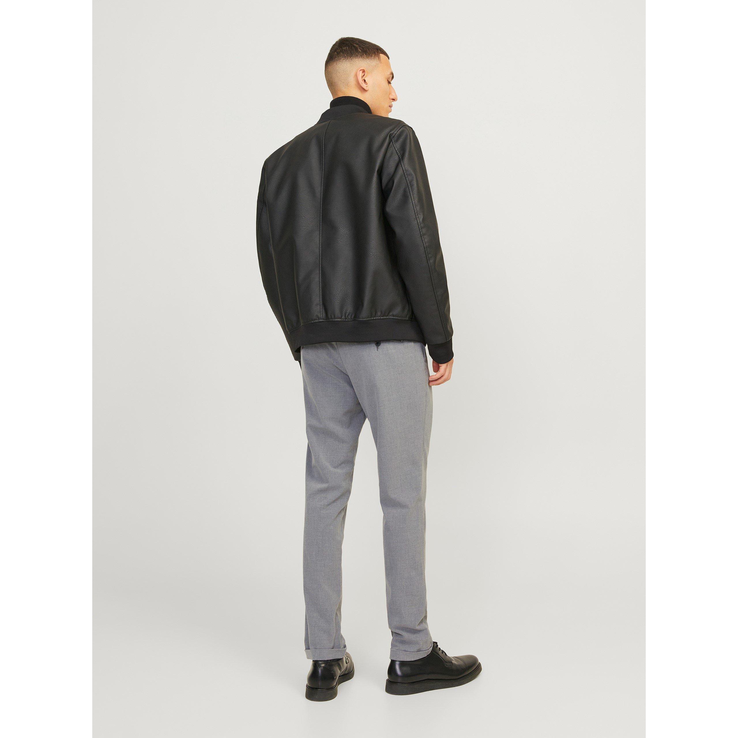 Grijs Melange - Jack and Jones - Connor Chino Trouser - 3