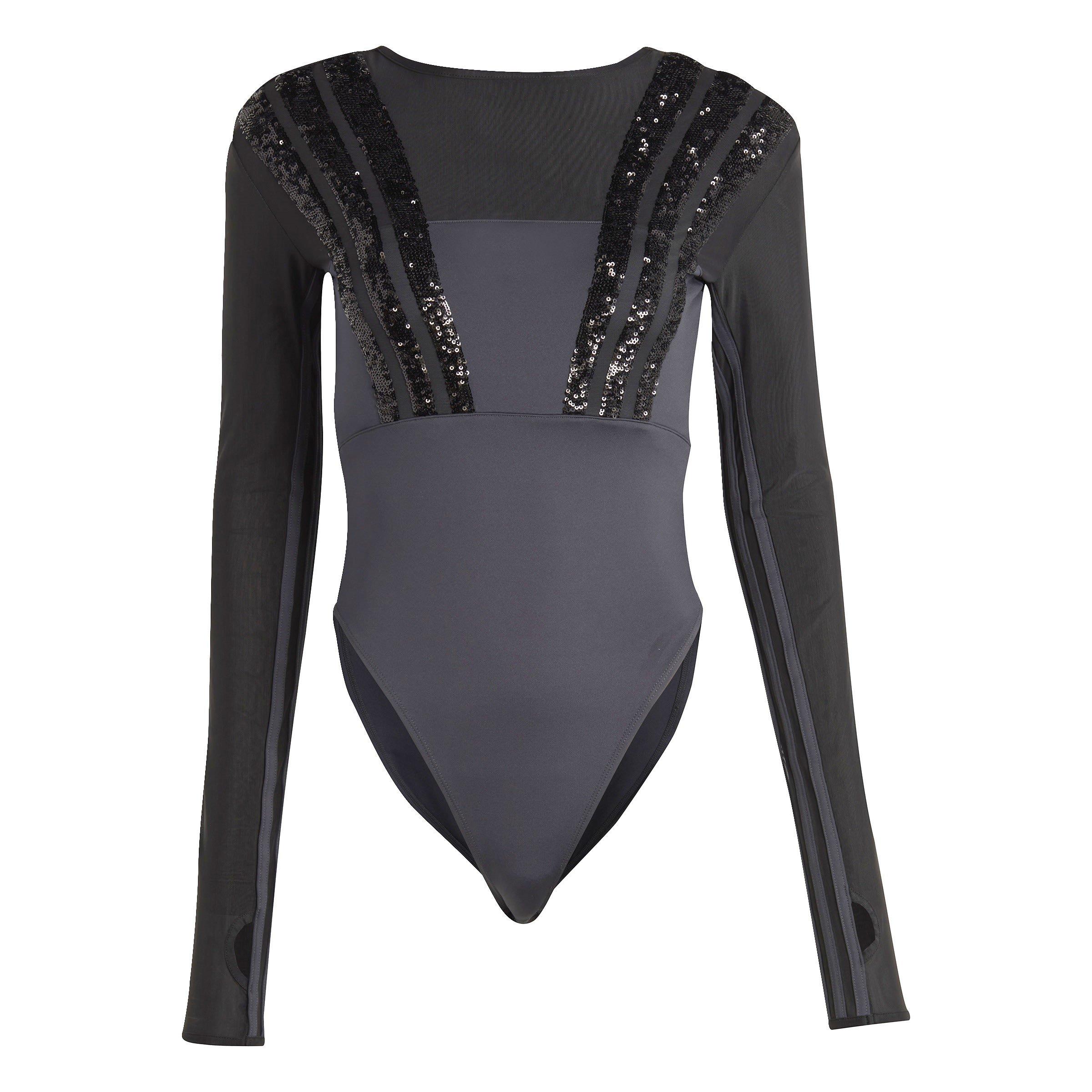 Black - adidas Originals - adidas Version Santiago Bodysuit Womens - 1
