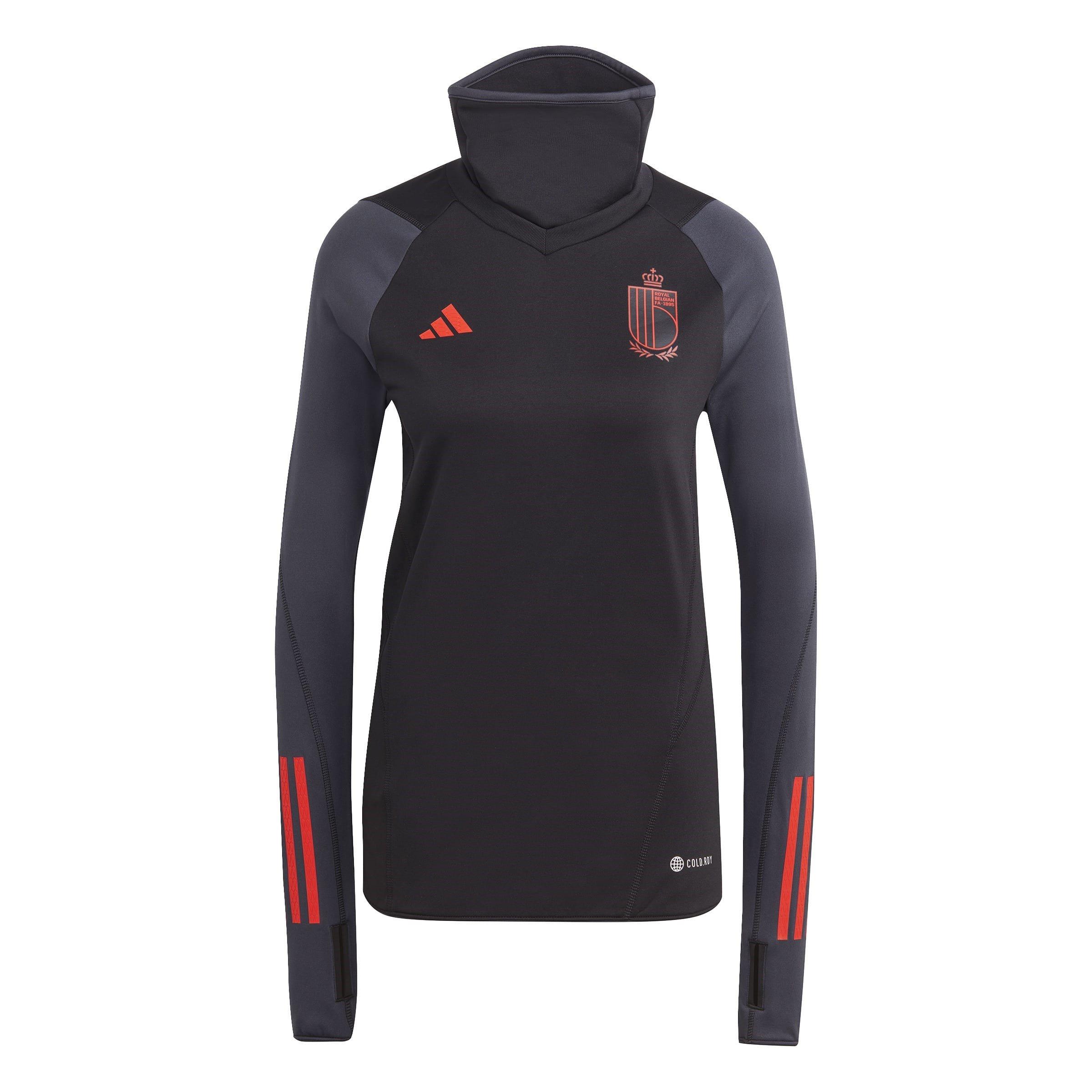 Black - adidas - Belgium Tiro 23 Warm Top Womens - 1