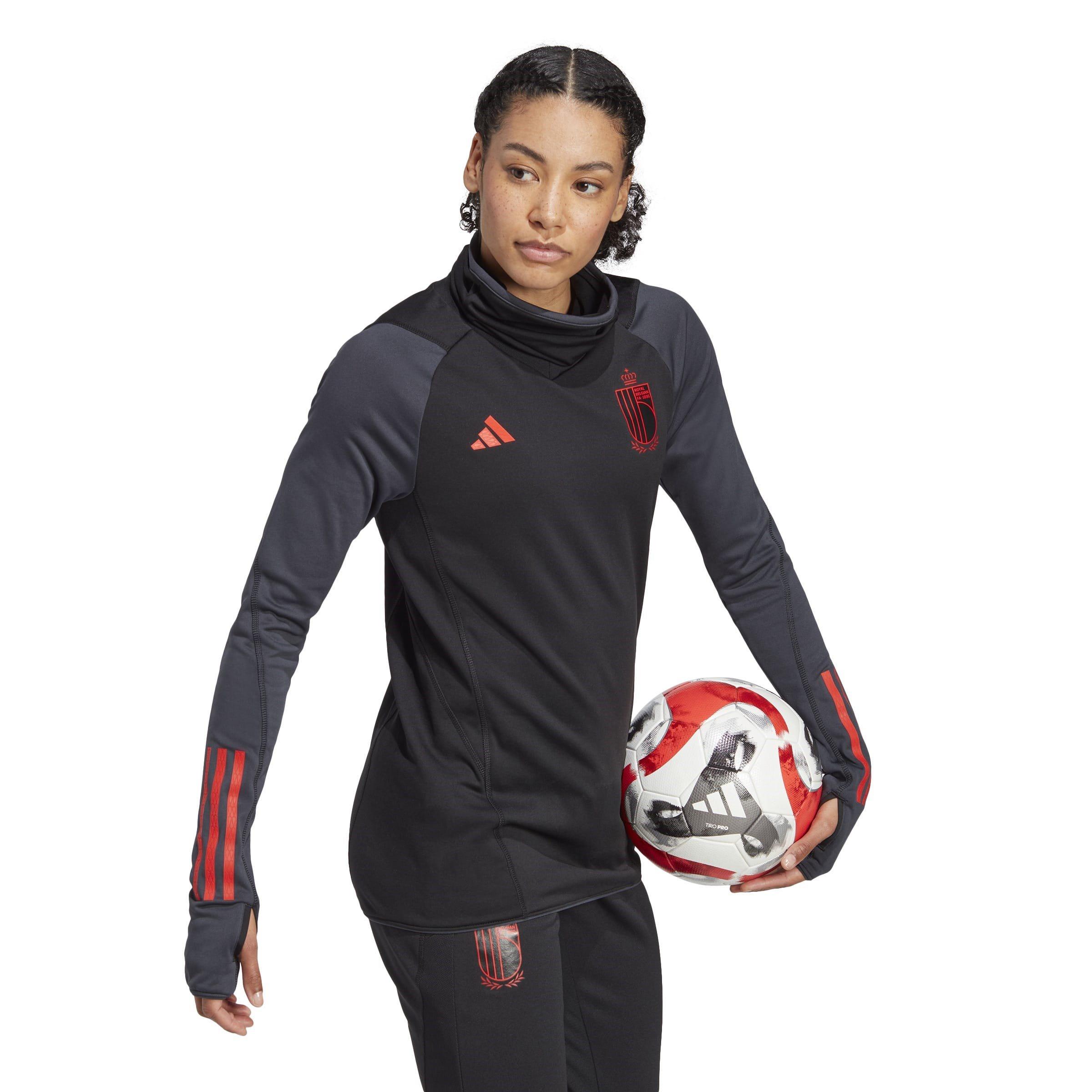 Sort - adidas - Belgium Tiro 23 Warm Top Womens - 4