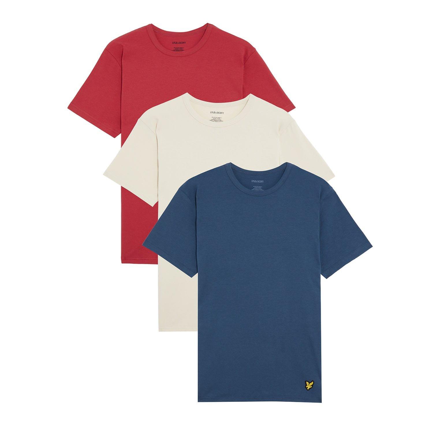 Lyle and Scott 3 Pack of Basic T-Shirts
