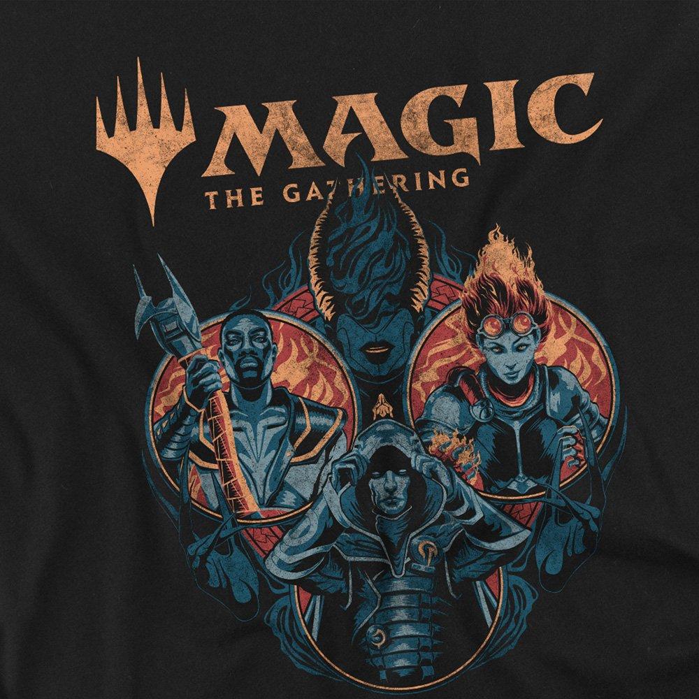 Black - Magic the Gathering - Magic The Gathering Legends Mens T-Shirt Black - 2